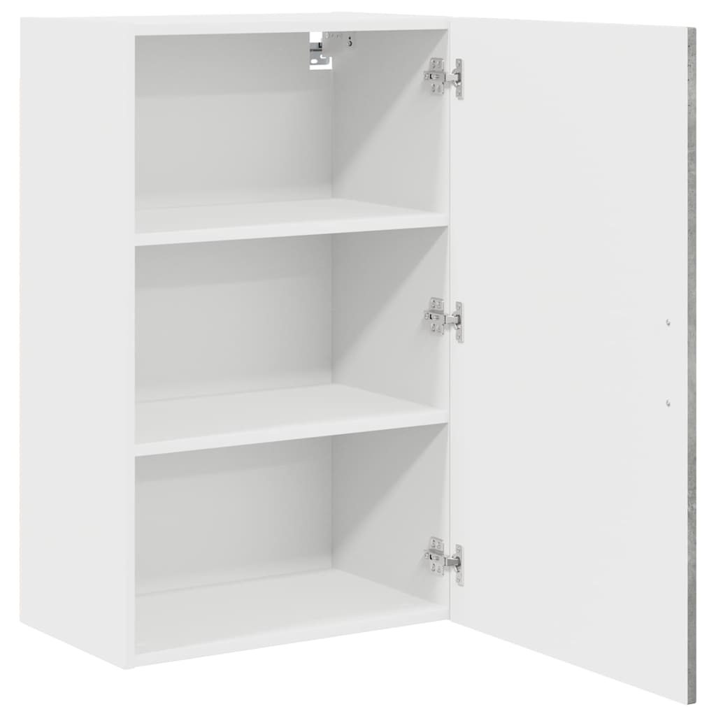 Küchenwandschrank Beton Grau 50 x 31 x 80 cm Holzwerkstoff