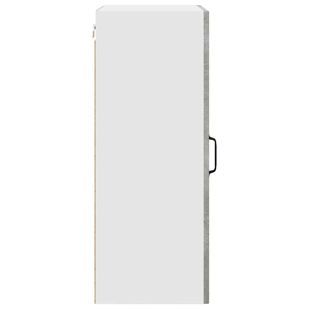 Küchenwandschrank Beton Grau 50 x 31 x 80 cm Holzwerkstoff