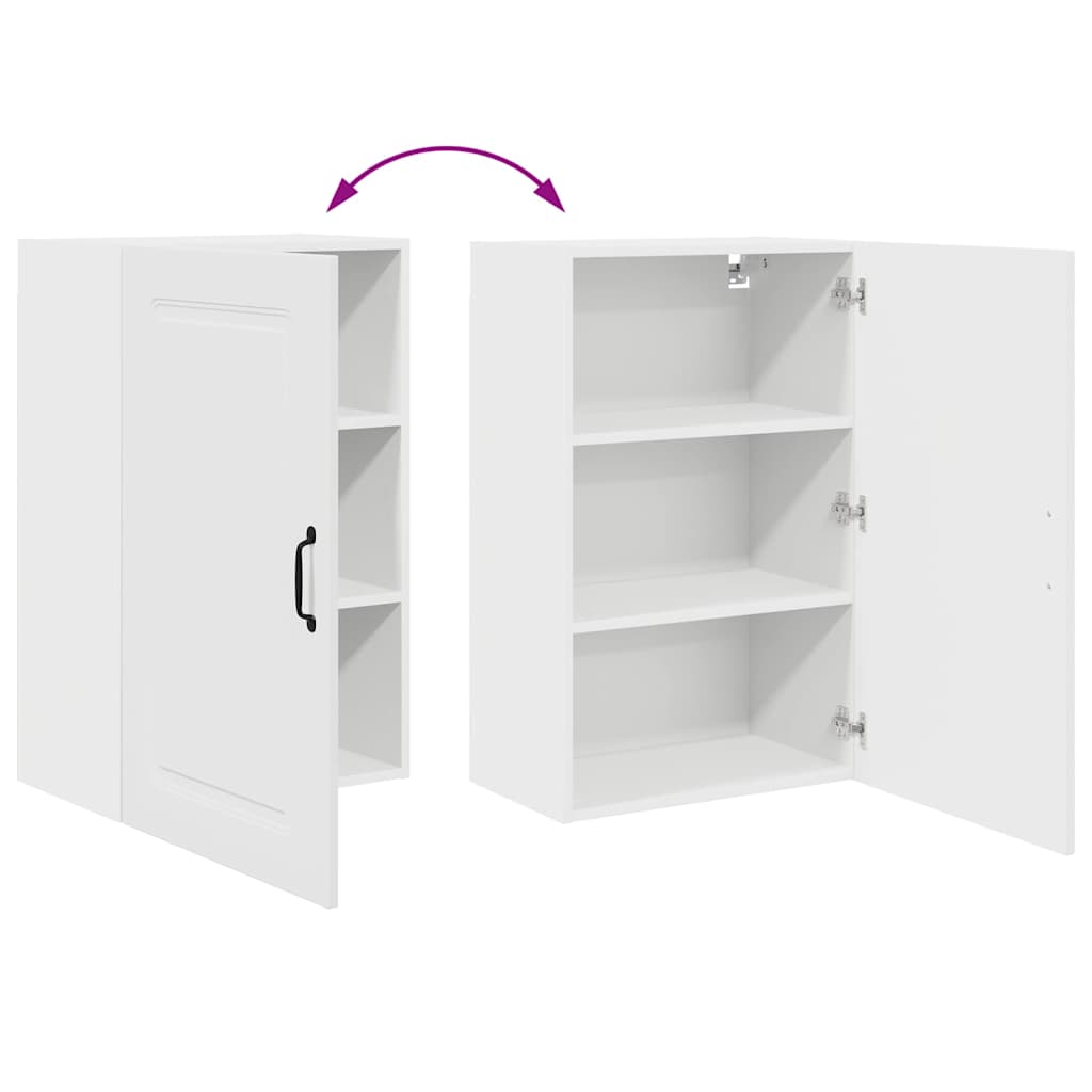 Küchenwandschrank Hochglanz Weiß 50 x 31 x 80 cm Holzwerkstoff