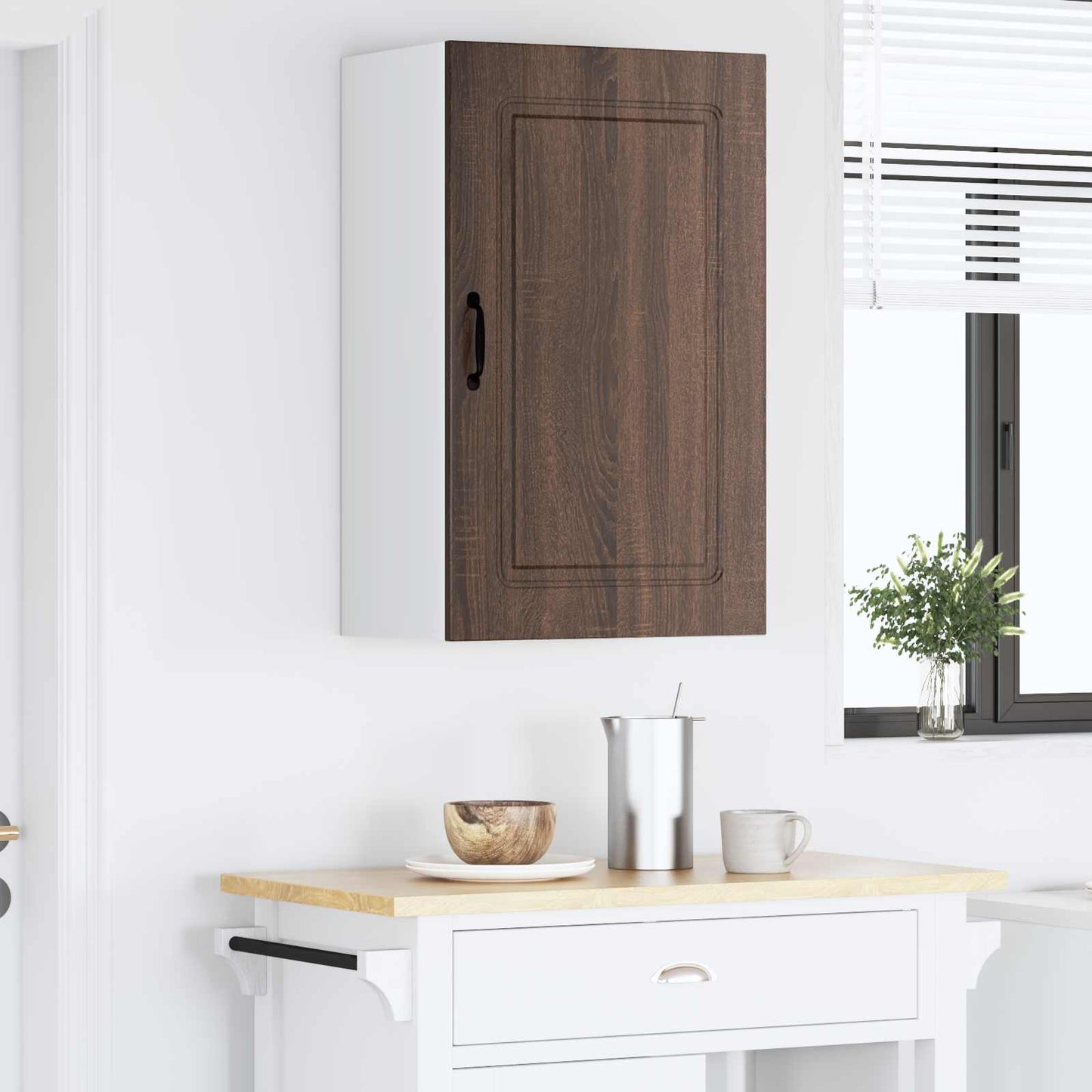Geschirrspülerfront Kalmar Braun Eichen-Optik 50 x 31 x 80 cm
