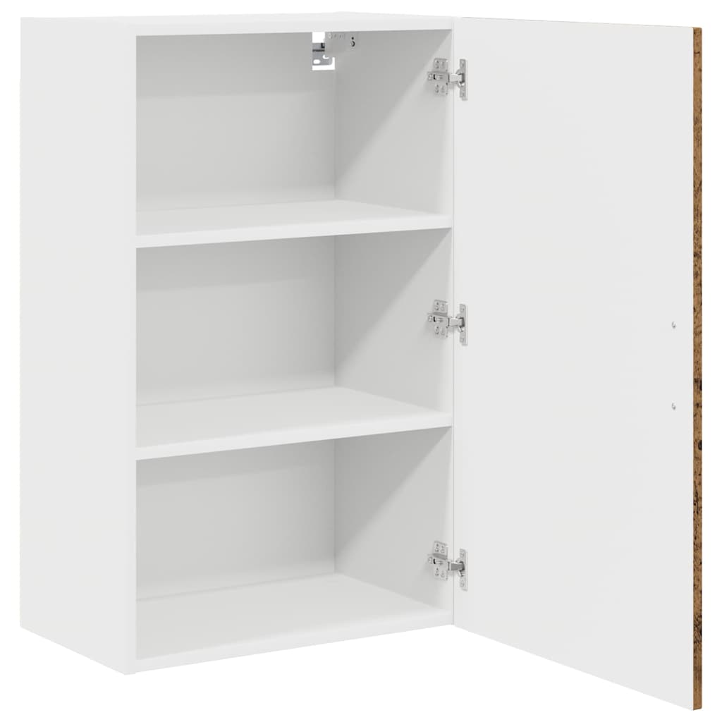Küchenwandschrank mit Tür Altholz 50 x 31 x 80 cm Holzwerkstoff