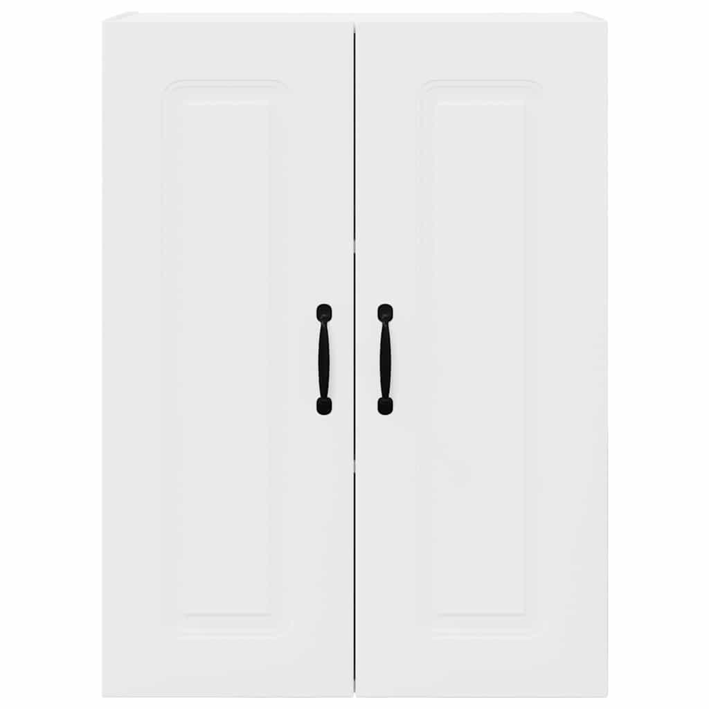 Küchenhängeschrank mit Regal Weiß 60 x 31 x 80 cm Holzwerkstoff