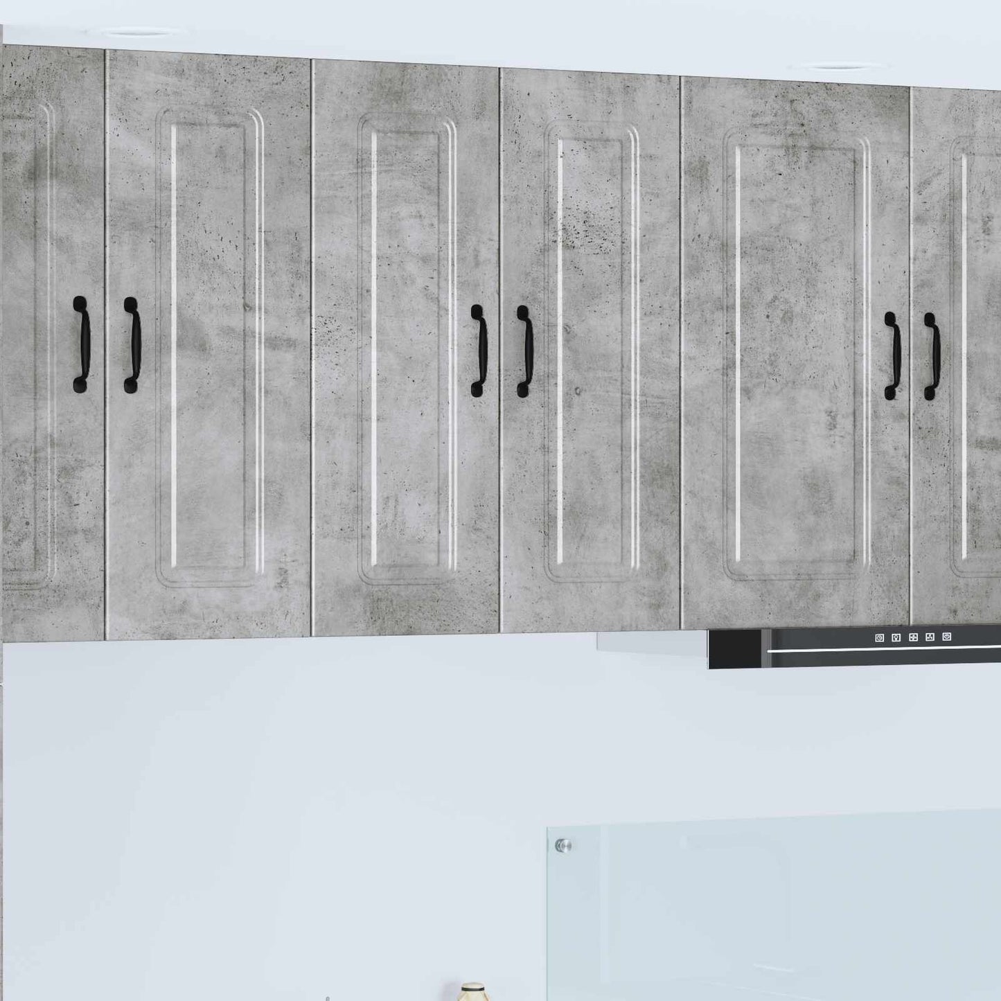 Geschirrspülerfront Kalmar Betongrau 60 x 31 x 80 cm