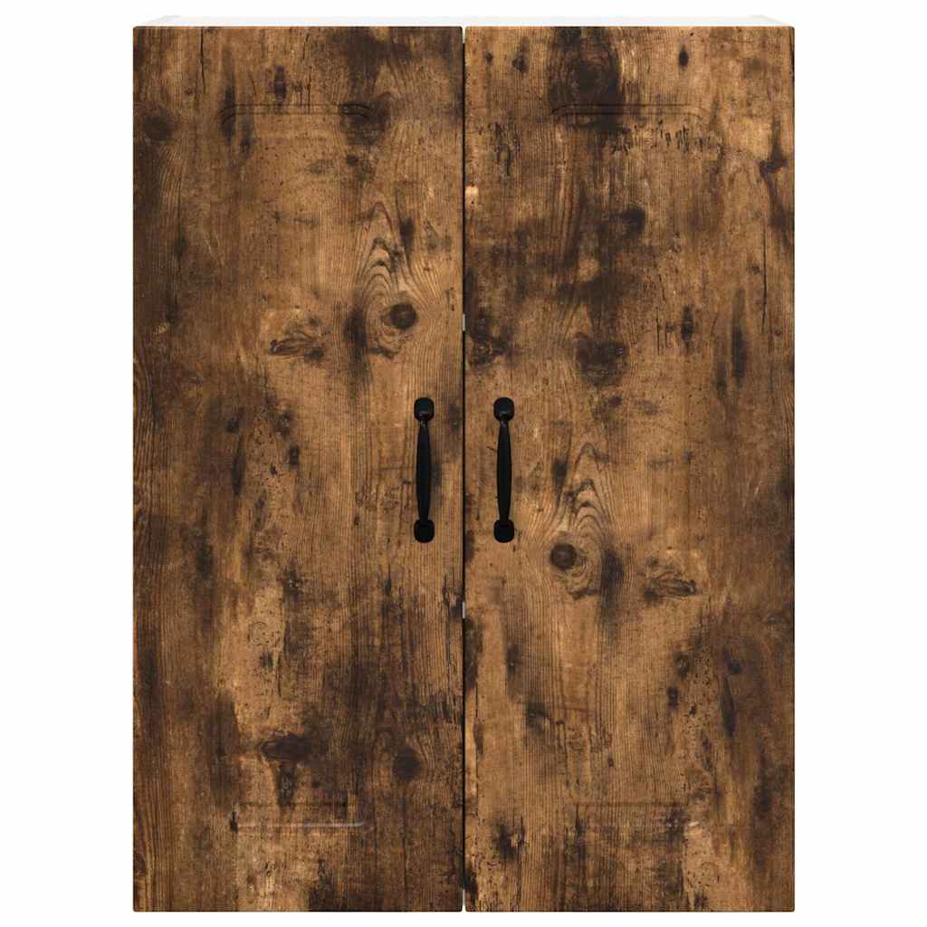 Küchenhängeschrank mit Regal Geräucherte Eiche 60 x 31 x 80 cm