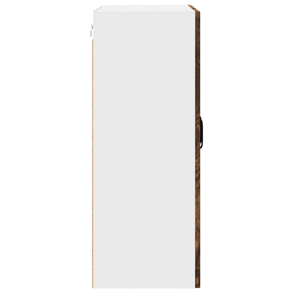 Küchenhängeschrank mit Regal Geräucherte Eiche 60 x 31 x 80 cm