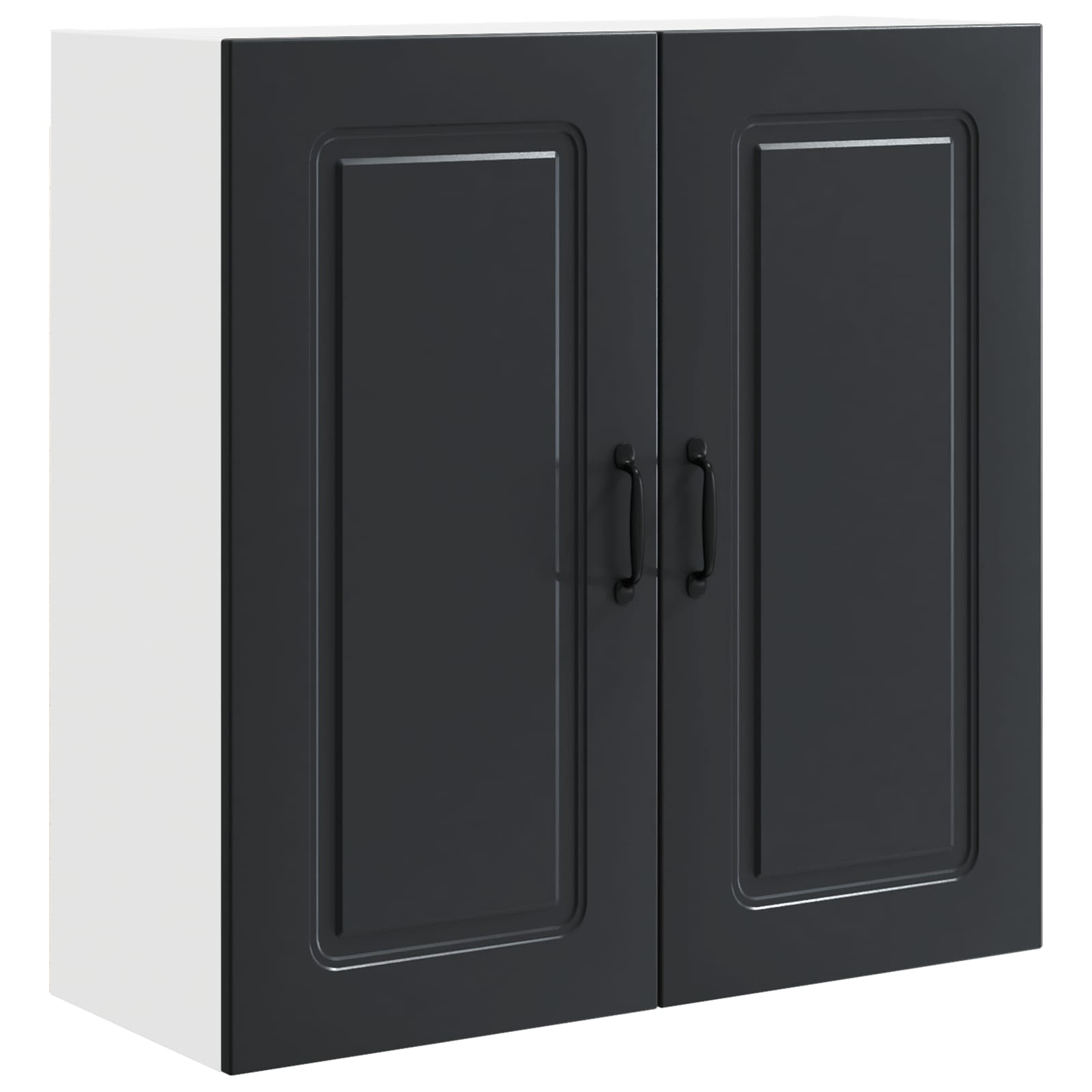 Geschirrspülerfront Kalmar Schwarz 80 x 31 x 80 cm
