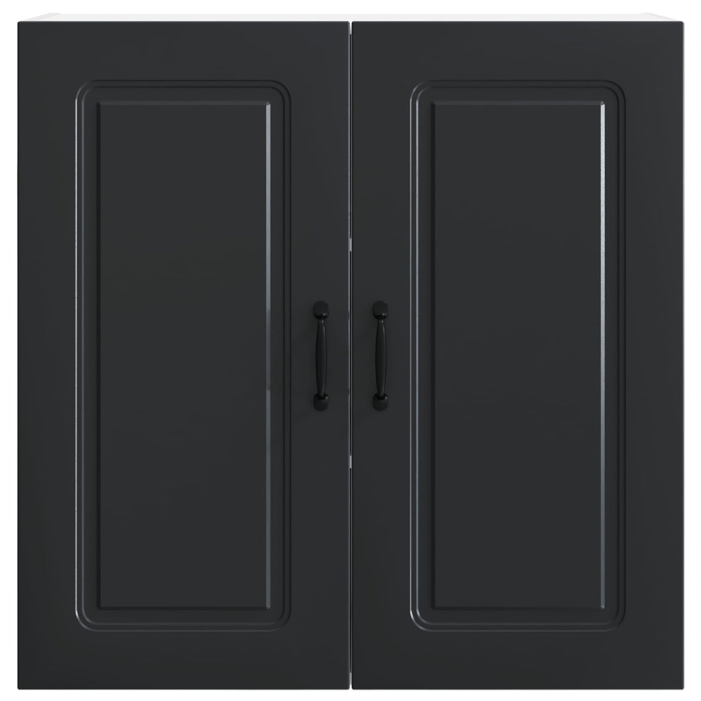 Geschirrspülerfront Kalmar Schwarz 80 x 31 x 80 cm