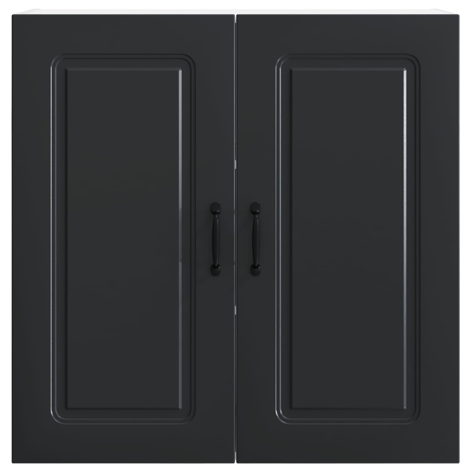 Geschirrspülerfront Kalmar Schwarz 80 x 31 x 80 cm