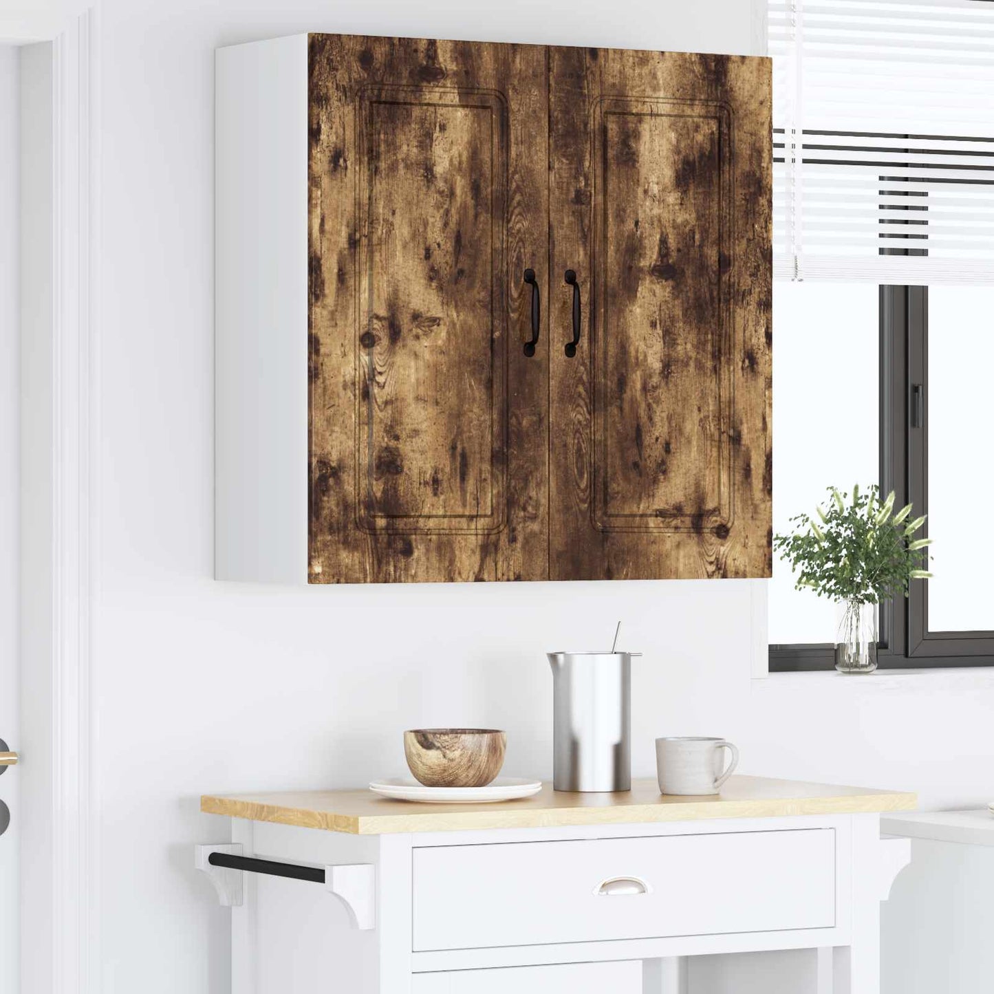 Geschirrspülerfront Kalmar Räuchereiche 80 x 31 x 80 cm