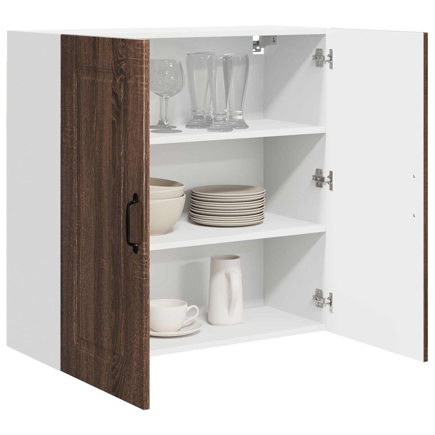 Geschirrspülerfront Kalmar Braun Eichen-Optik 80 x 31 x 80 cm