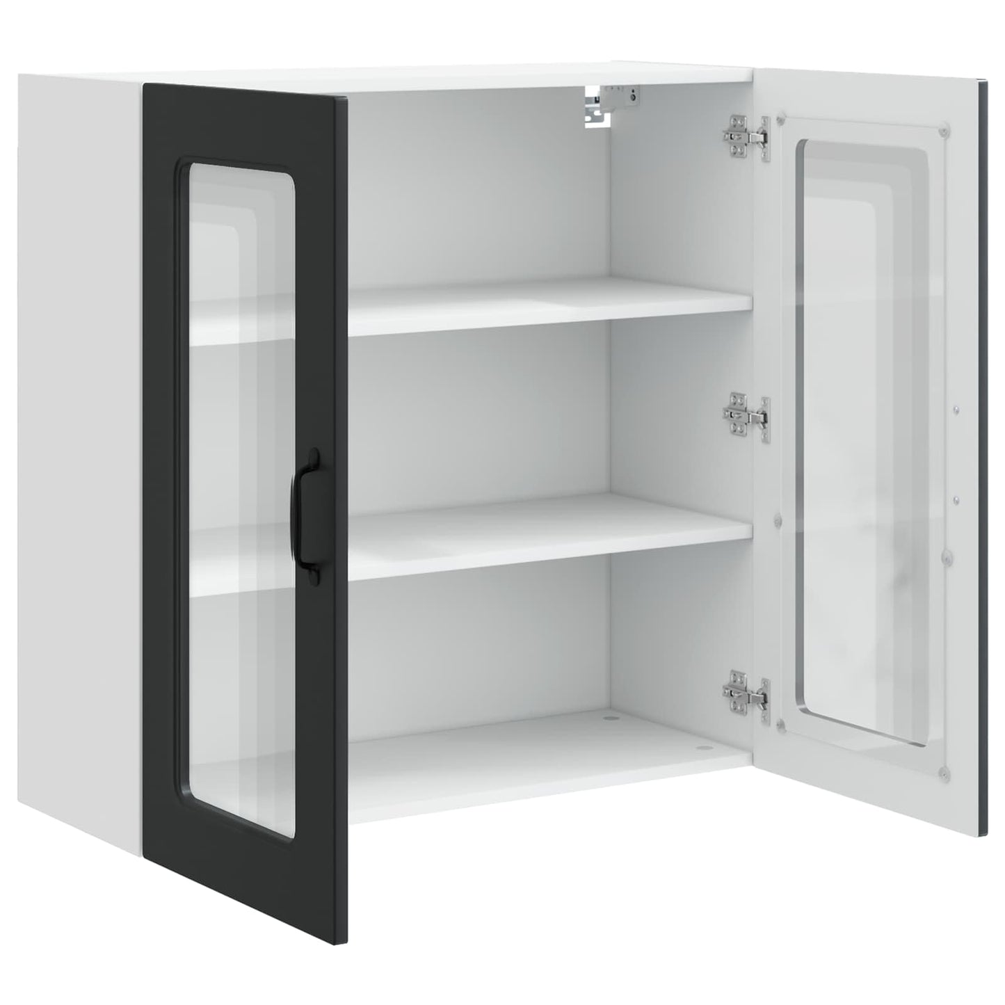 Geschirrspülerfront Kalmar Schwarz 80 x 31 x 80 cm