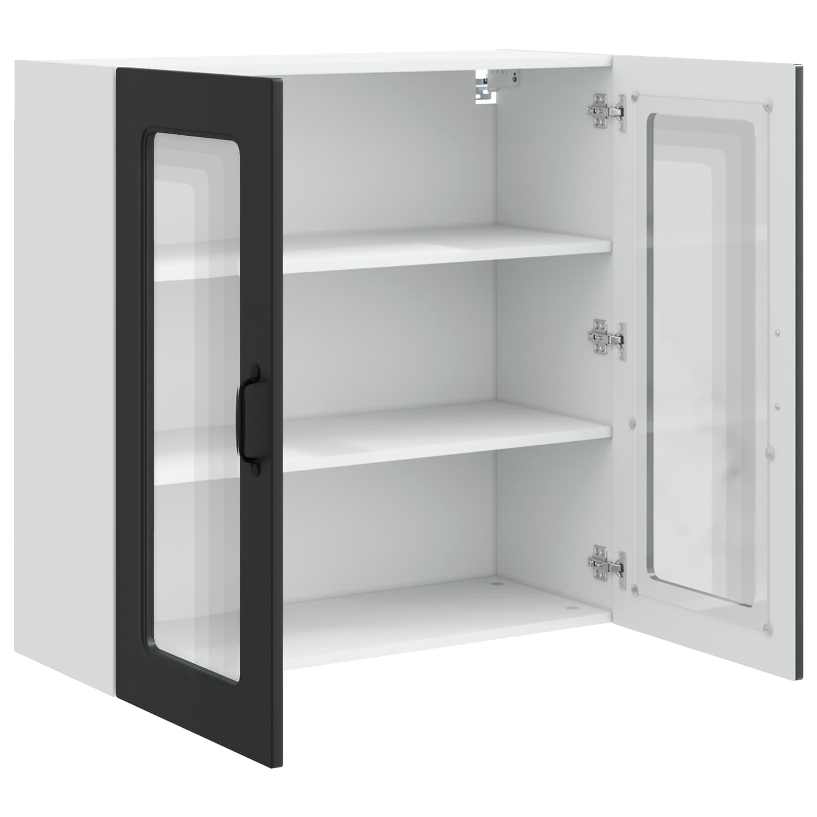 Geschirrspülerfront Kalmar Schwarz 80 x 31 x 80 cm