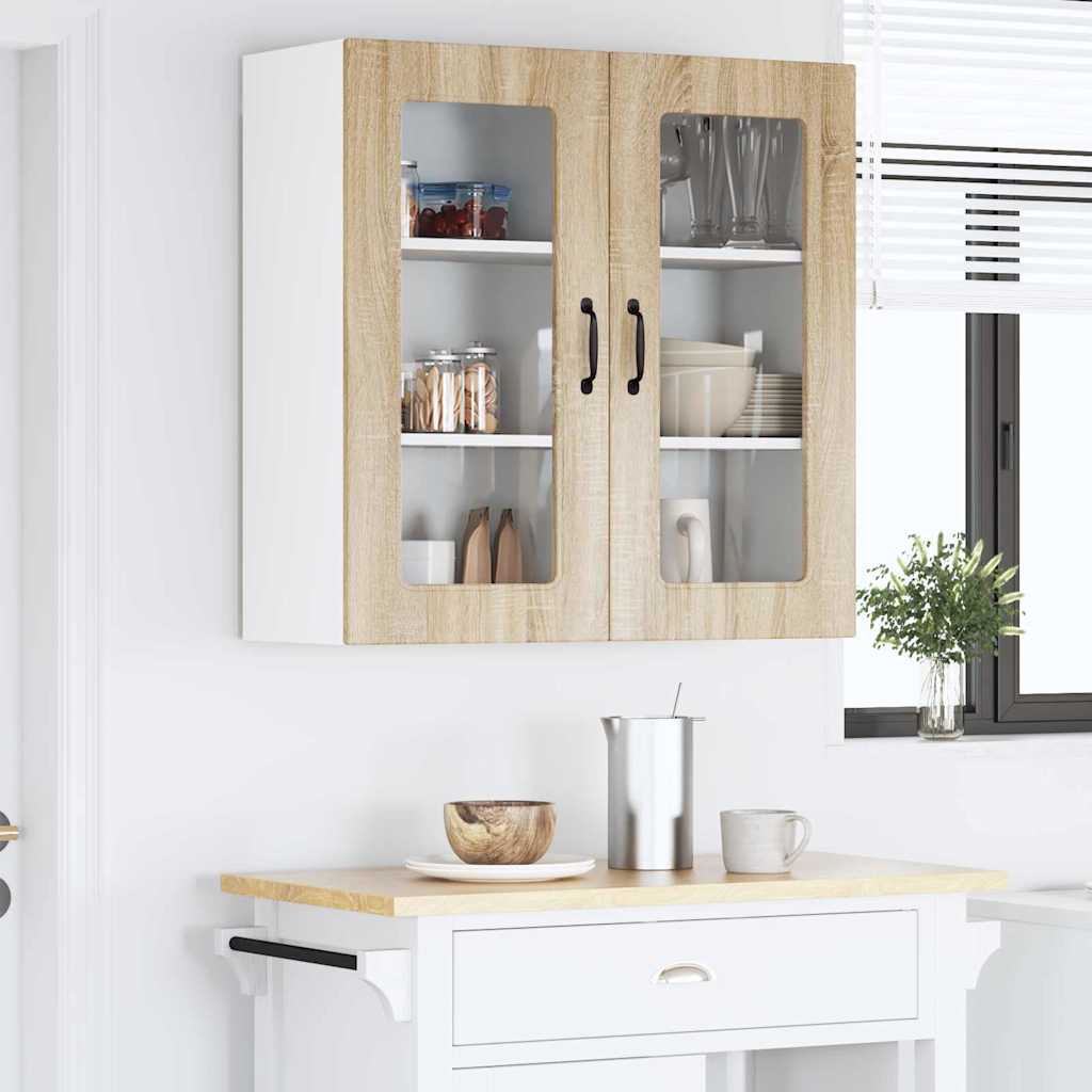 Küchenwandschrank Sonoma-Eiche 80 x 31 x 80 cm Holzwerkstoff