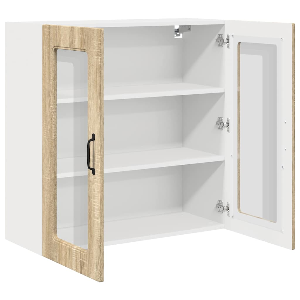 Küchenwandschrank Sonoma-Eiche 80 x 31 x 80 cm Holzwerkstoff