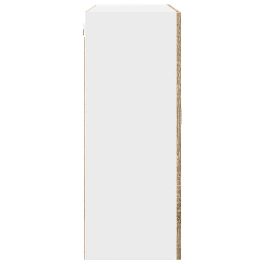 Küchenwandschrank Sonoma-Eiche 80 x 31 x 80 cm Holzwerkstoff