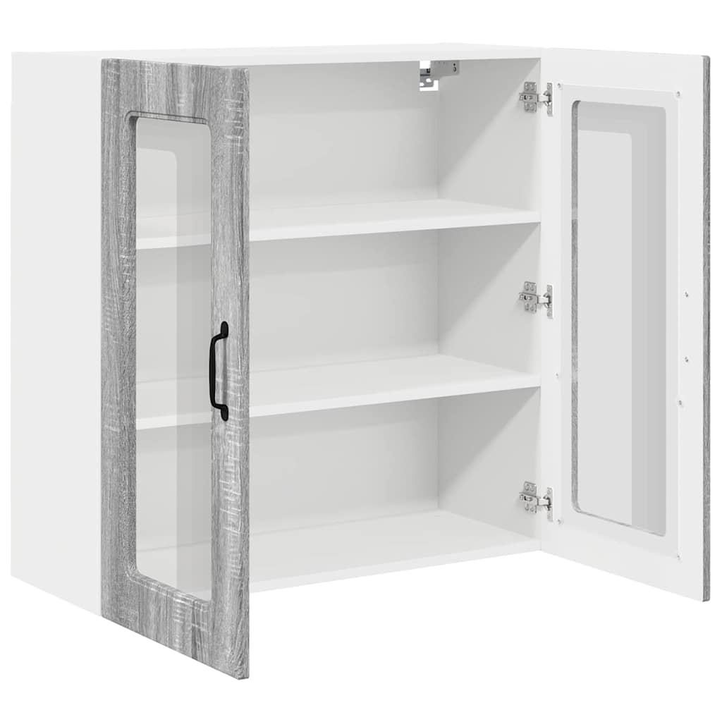 Küchenwandschrank Graues Sonoma 80 x 31 x 80 cm Holzwerkstoff