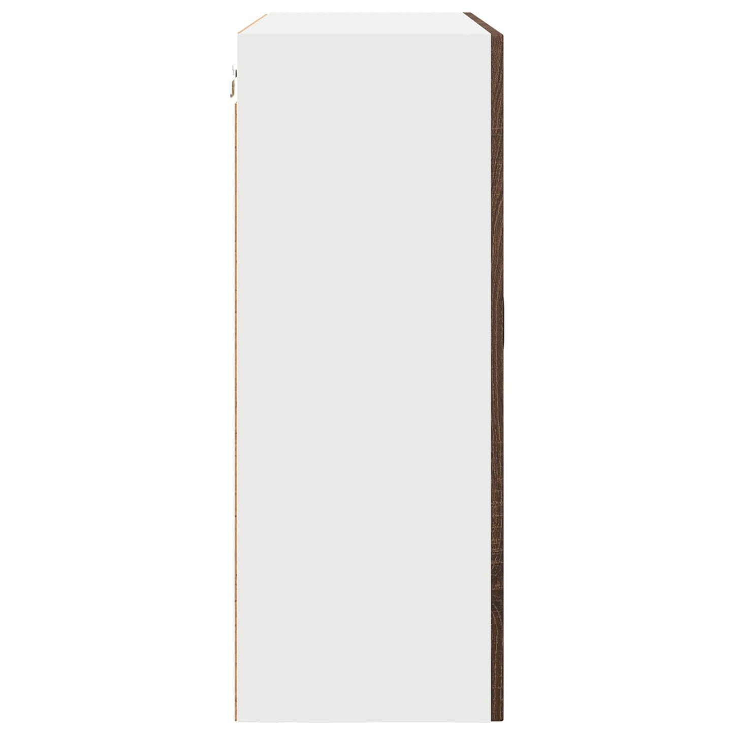 Geschirrspülerfront Kalmar Braun Eichen-Optik 80 x 31 x 80 cm