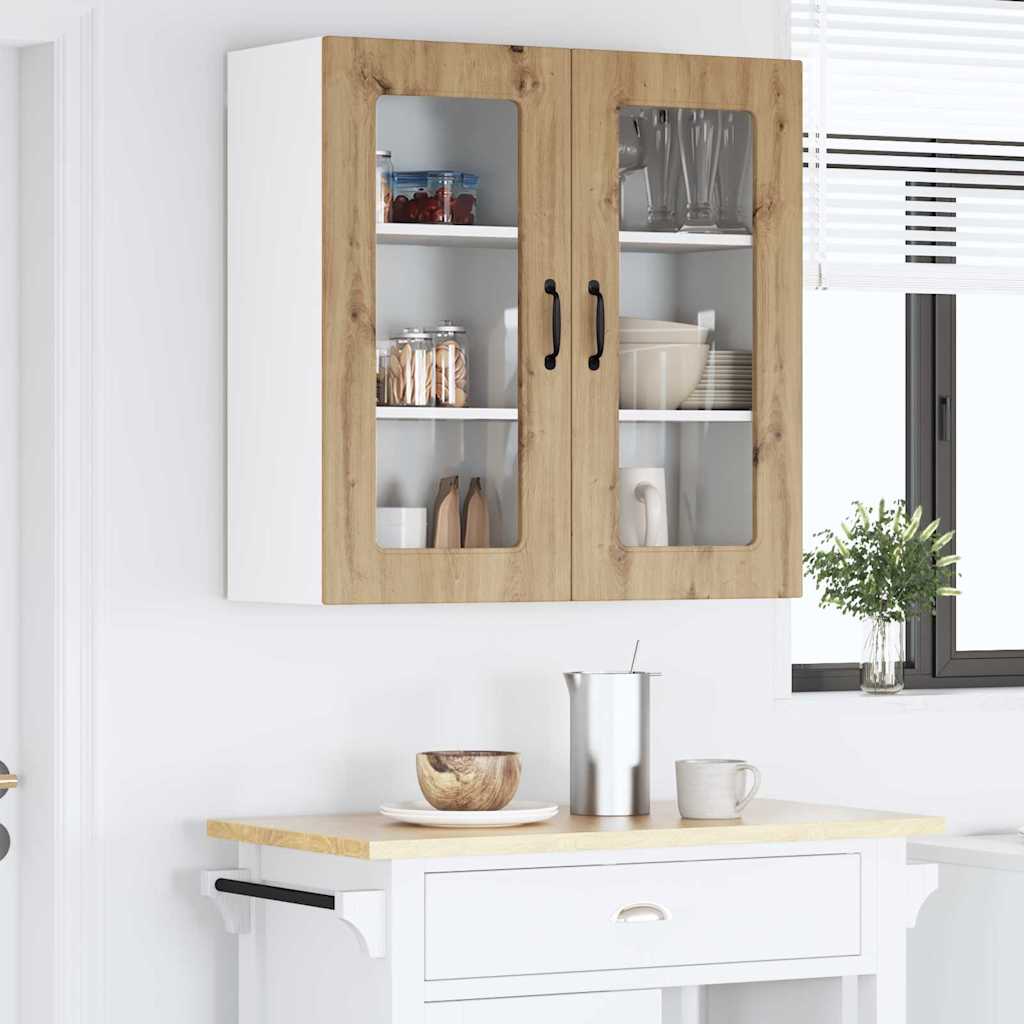 Küchenwandschrank Artisan-Eiche 80 x 31 x 80 cm Holzwerkstoff