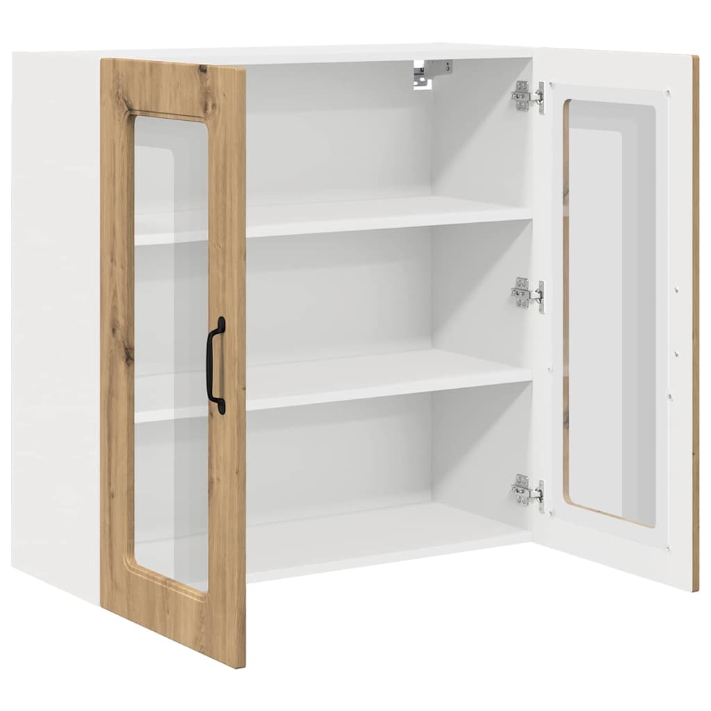 Küchenwandschrank Artisan-Eiche 80 x 31 x 80 cm Holzwerkstoff