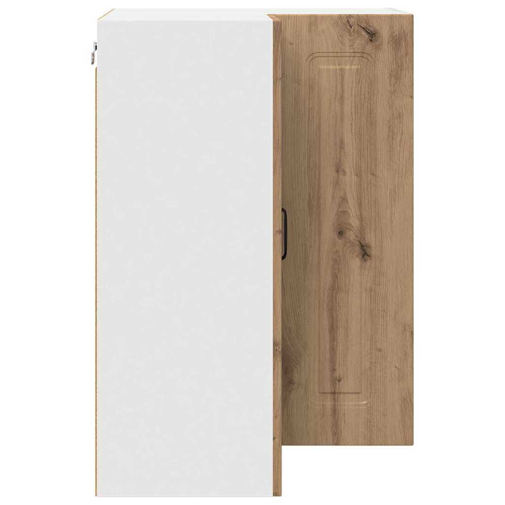 Küchenwandschrank Artisan-Eiche 57 x 57 x 80 cm Holzwerkstoff