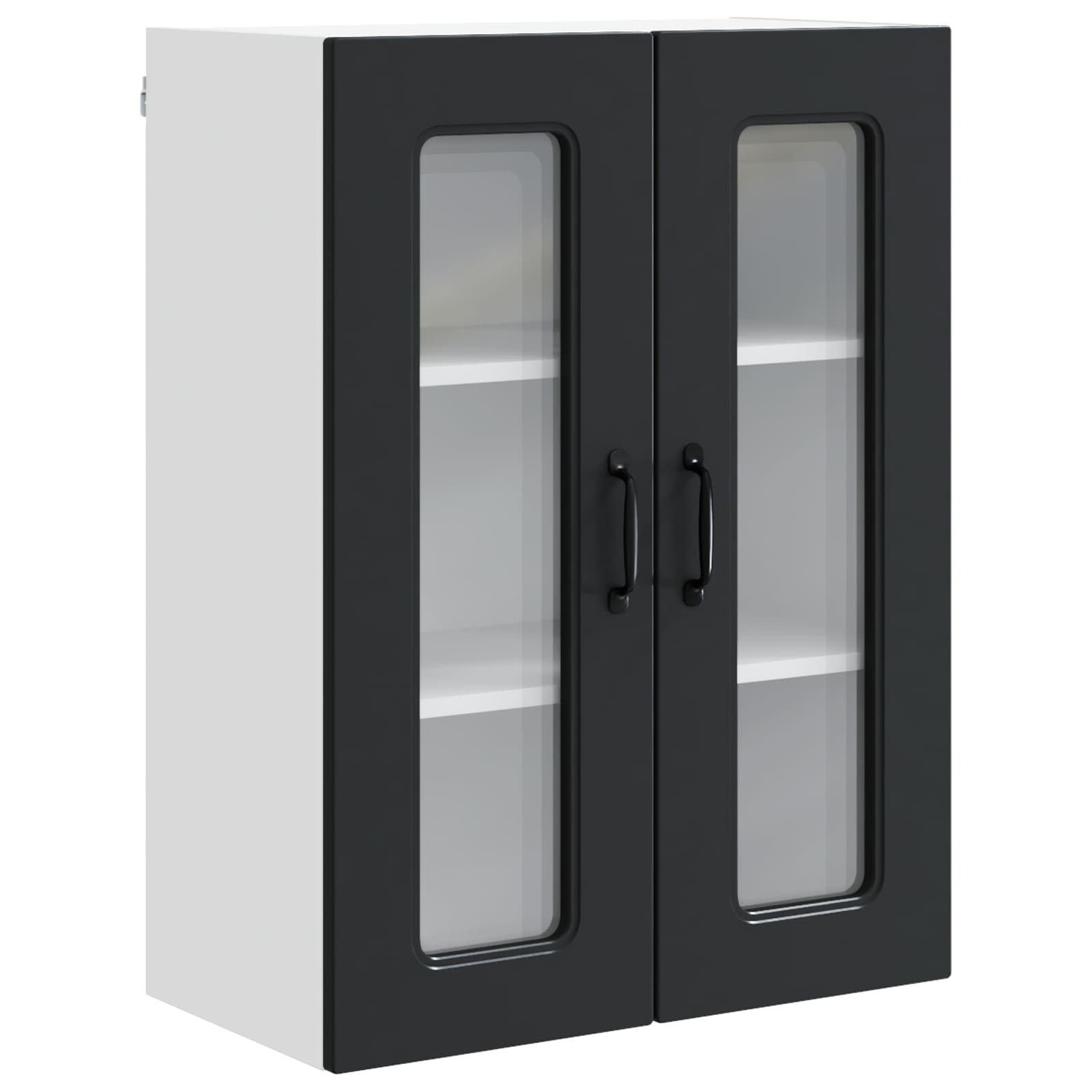 Geschirrspülerfront Kalmar Schwarz 60 x 31 x 80 cm
