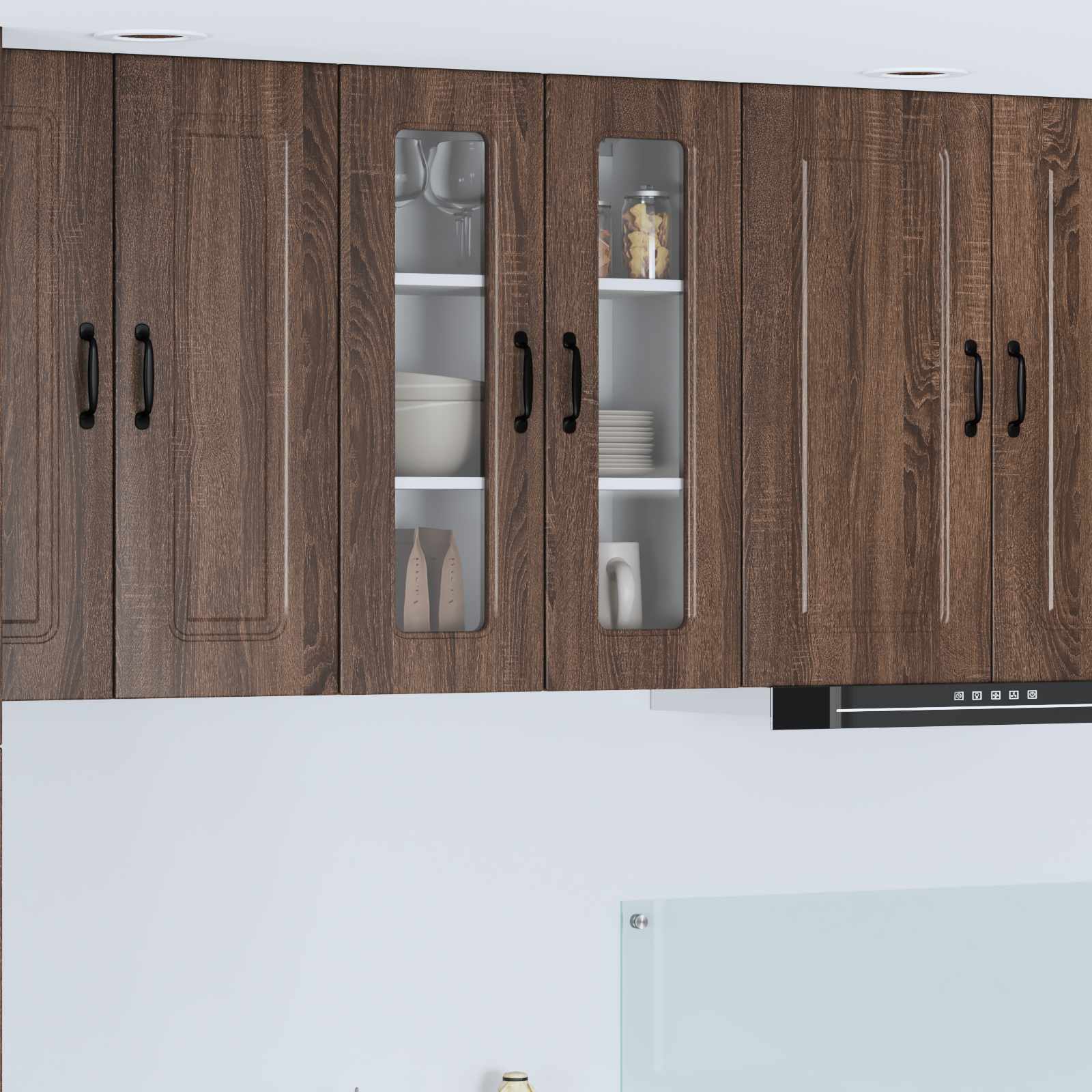 Geschirrspülerfront Kalmar Braun Eichen-Optik 60 x 31 x 80 cm