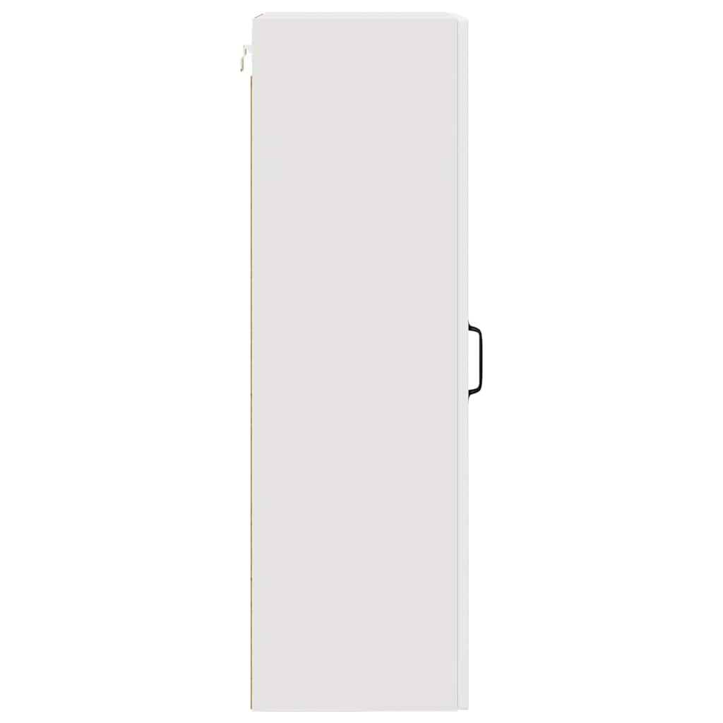 Küchenwandschrank mit Regal Weiß 40 x 31 x 100 cm Holzwerkstoff