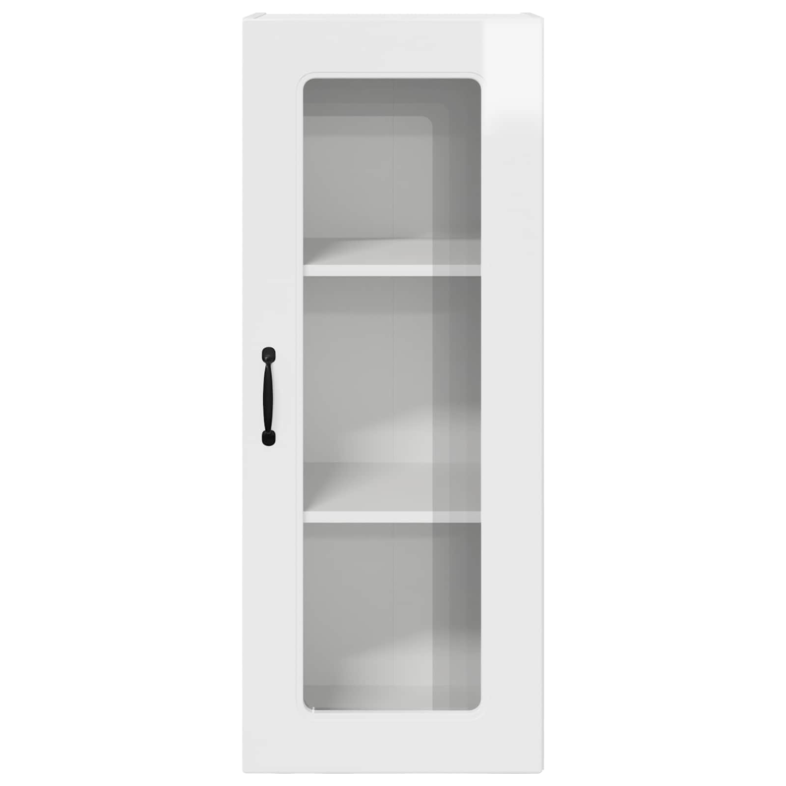 Geschirrspülerfront Kalmar Hochglanz Weiß 40 x 31 x 100 cm