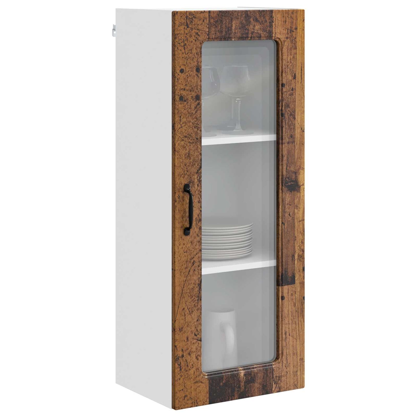 Geschirrspülerfront Kalmar Altholz 40 x 31 x 100 cm