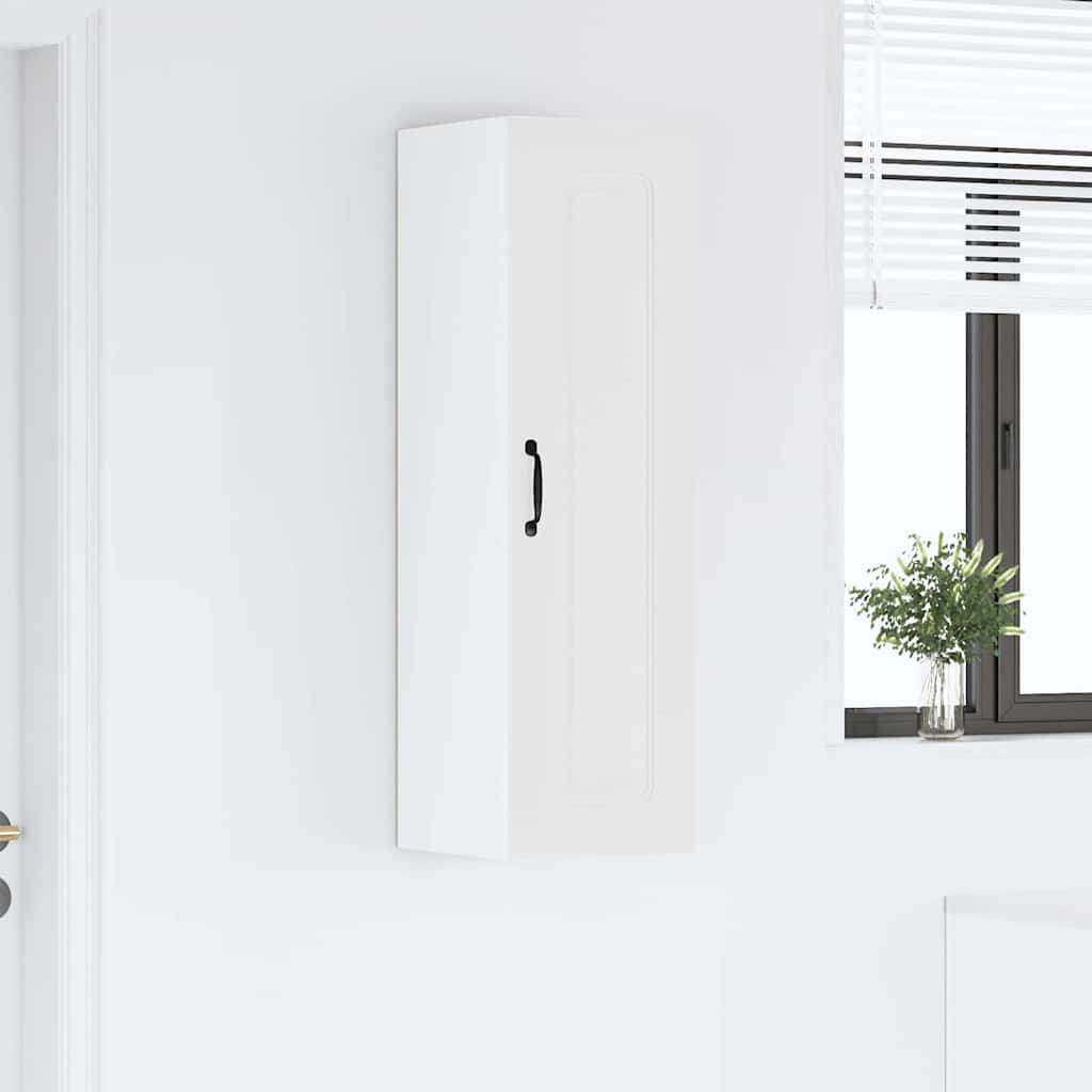 Küchenwandschrank mit Regal Weiß 30 x 31 x 100 cm Holzwerkstoff