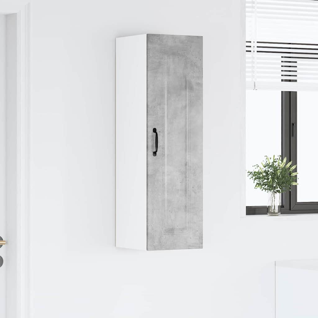 Küchenwandschrank Beton Grau 30 x 31 x 100 cm Holzwerkstoff