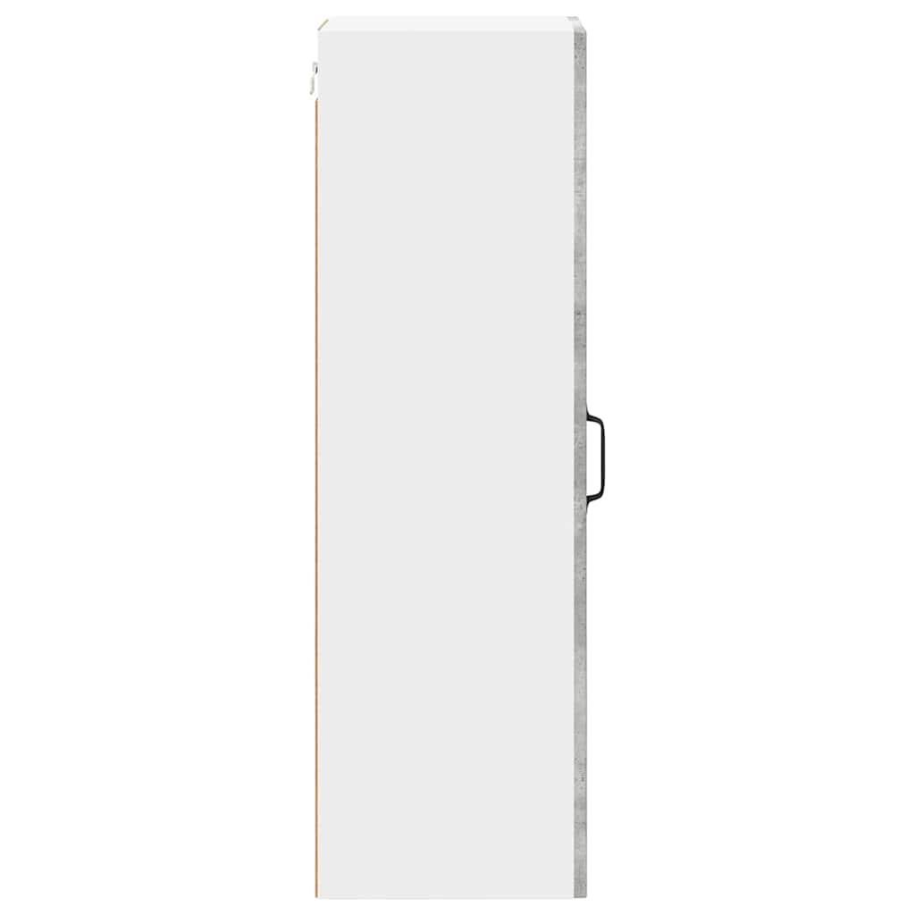 Küchenwandschrank Beton Grau 30 x 31 x 100 cm Holzwerkstoff