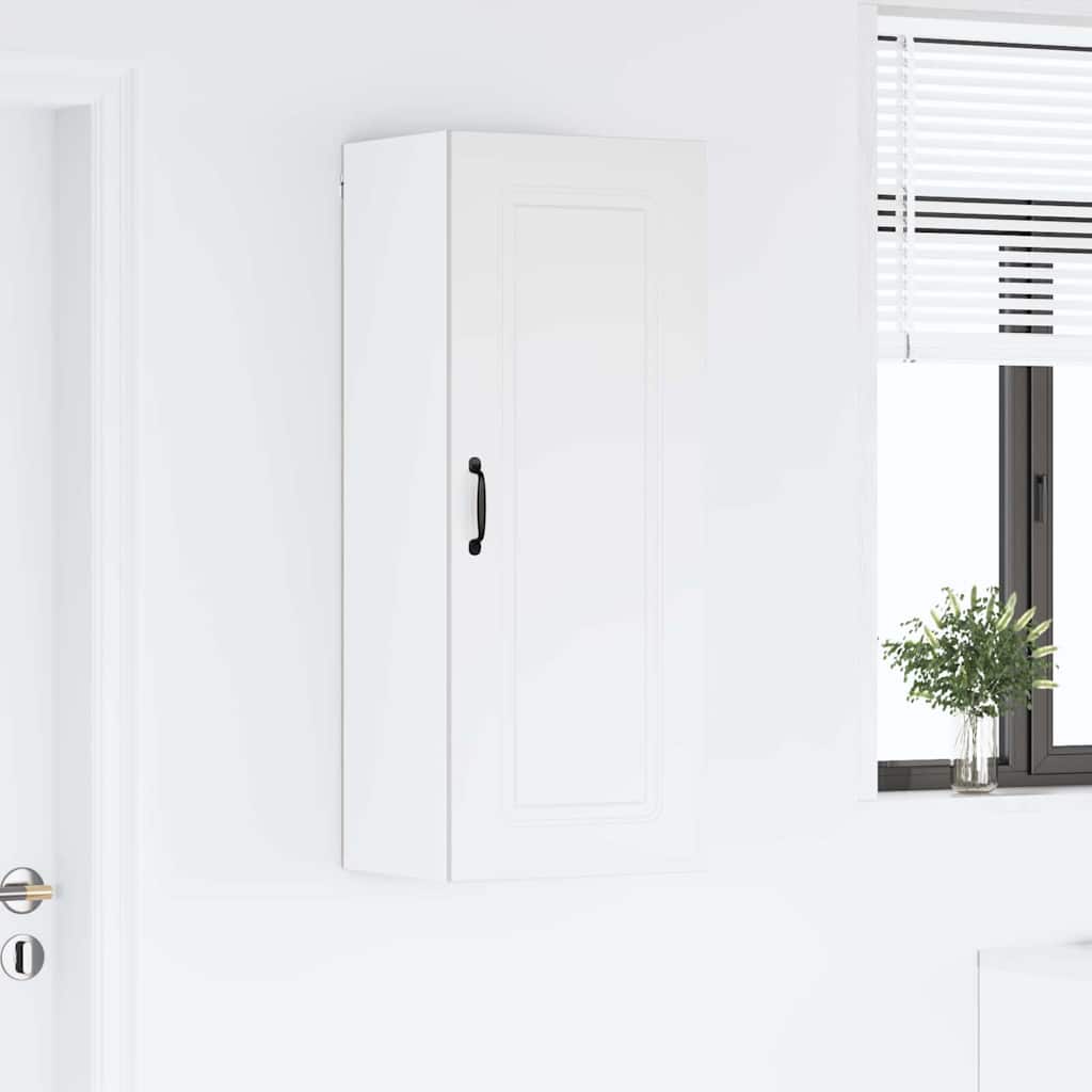 Küchenwandschrank mit Regal Weiß 40 x 31 x 100 cm Holzwerkstoff