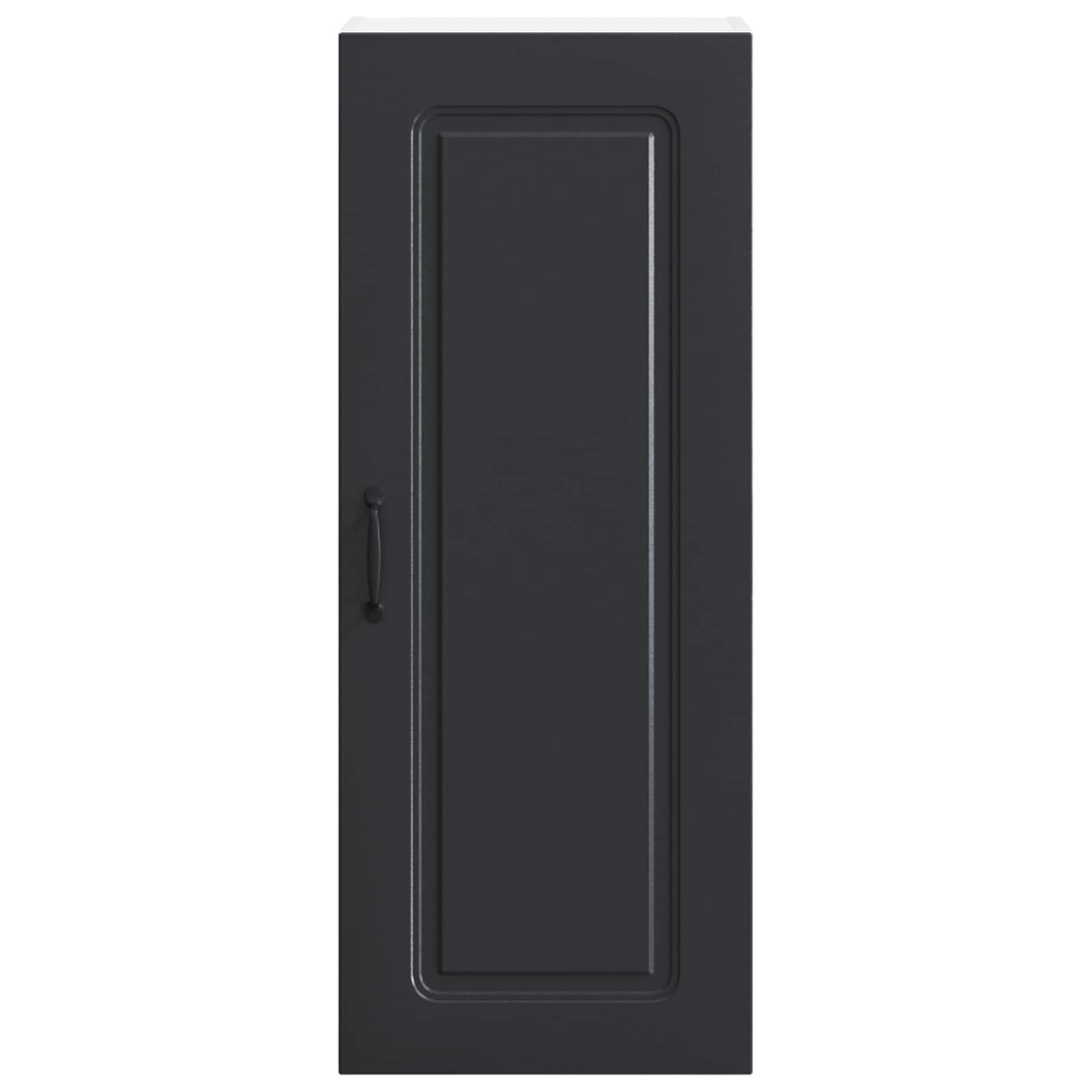 Geschirrspülerfront Kalmar Schwarz 40 x 31 x 100 cm
