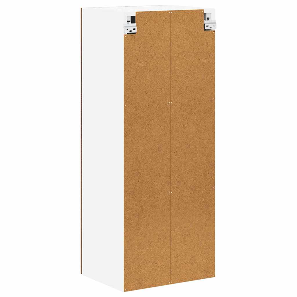 Küchenwandschrank mit Regal Braun Eichen-Optik 40 x 31 x 100 cm