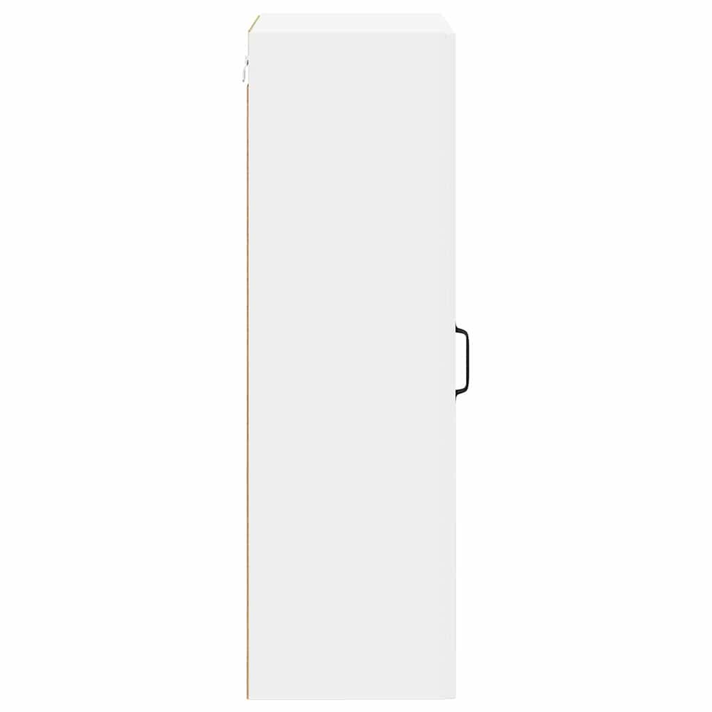 Küchenwandschrank mit Regal Weiß 50 x 31 x 100 cm Holzwerkstoff