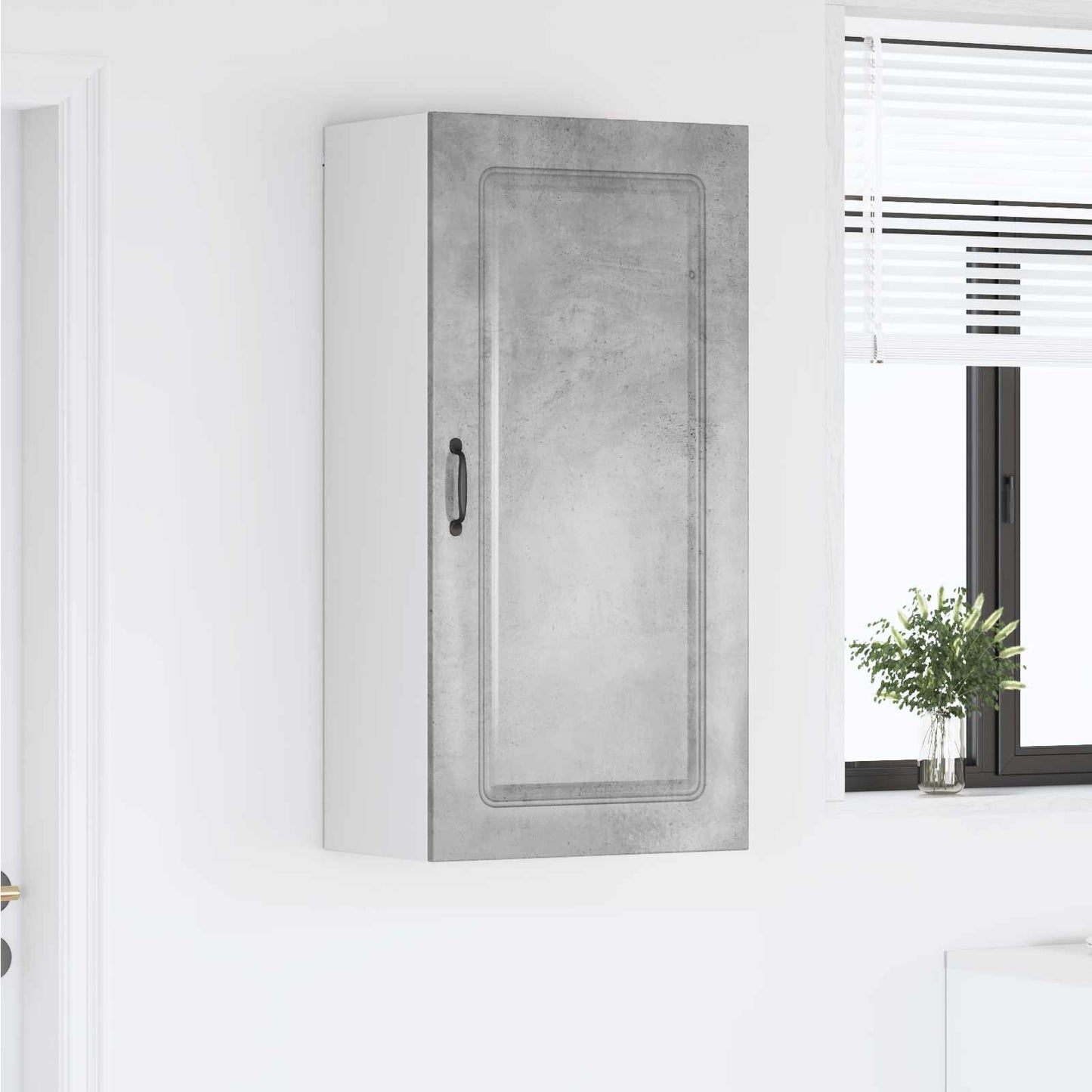Geschirrspülerfront Kalmar Betongrau 50 x 31 x 100 cm