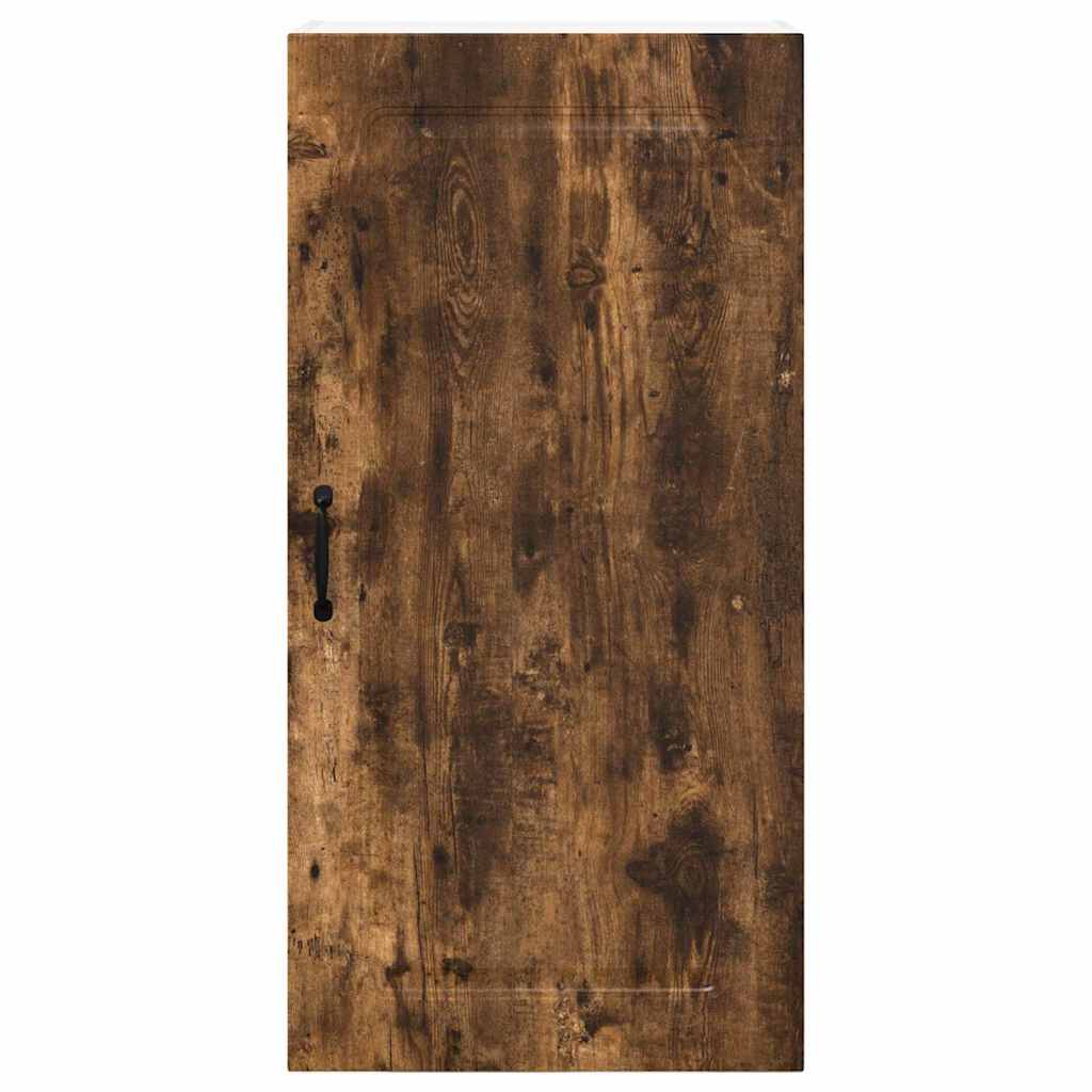 Küchenhängeschrank mit Regal Geräucherte Eiche 50 x 31 x 100 cm