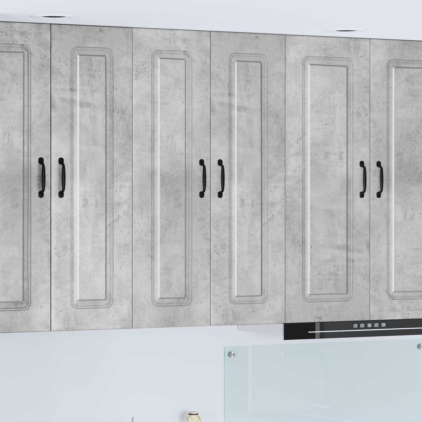 Geschirrspülerfront Kalmar Betongrau 60 x 31 x 100 cm