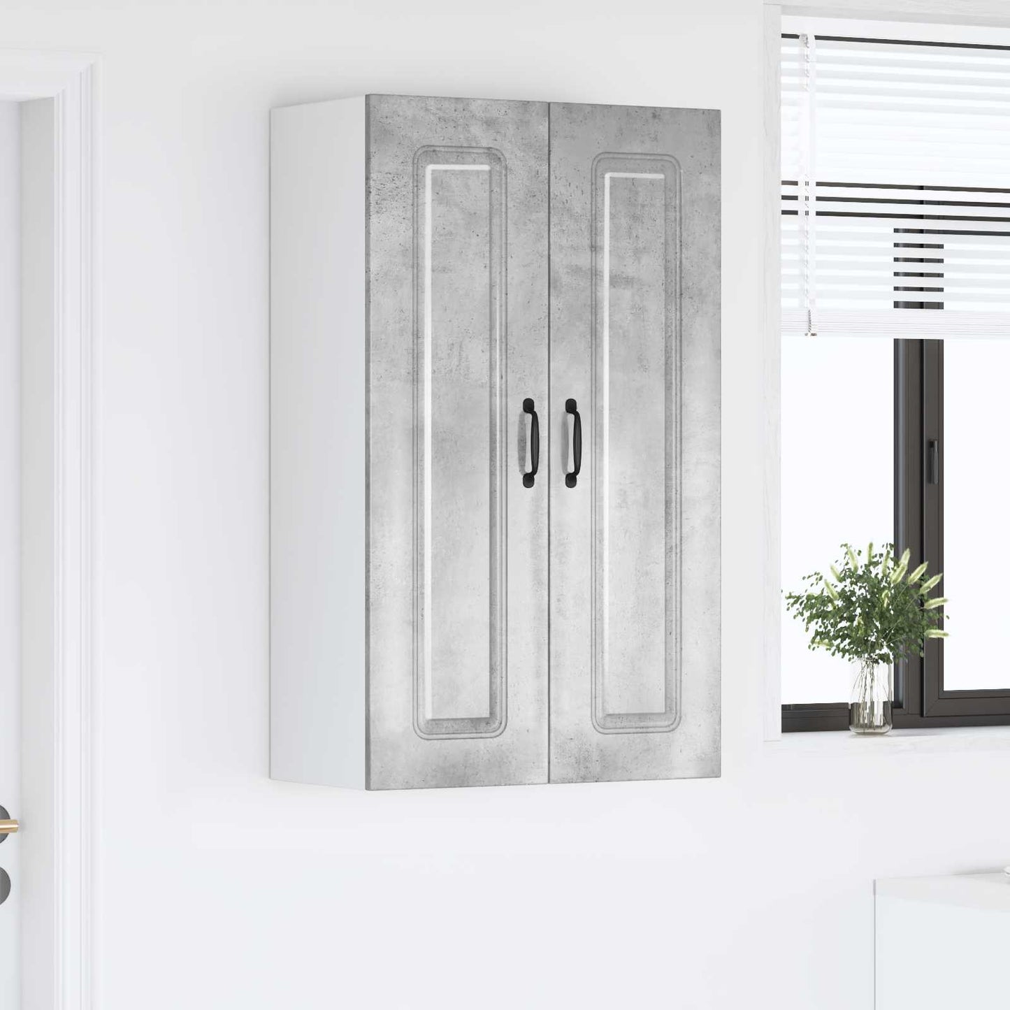 Geschirrspülerfront Kalmar Betongrau 60 x 31 x 100 cm