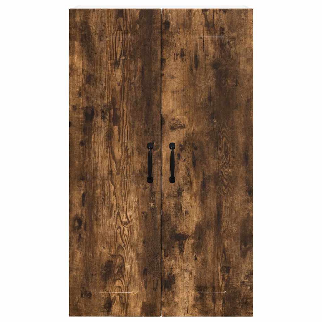 Küchenhängeschrank mit Regal Geräucherte Eiche 60 x 31 x 100 cm