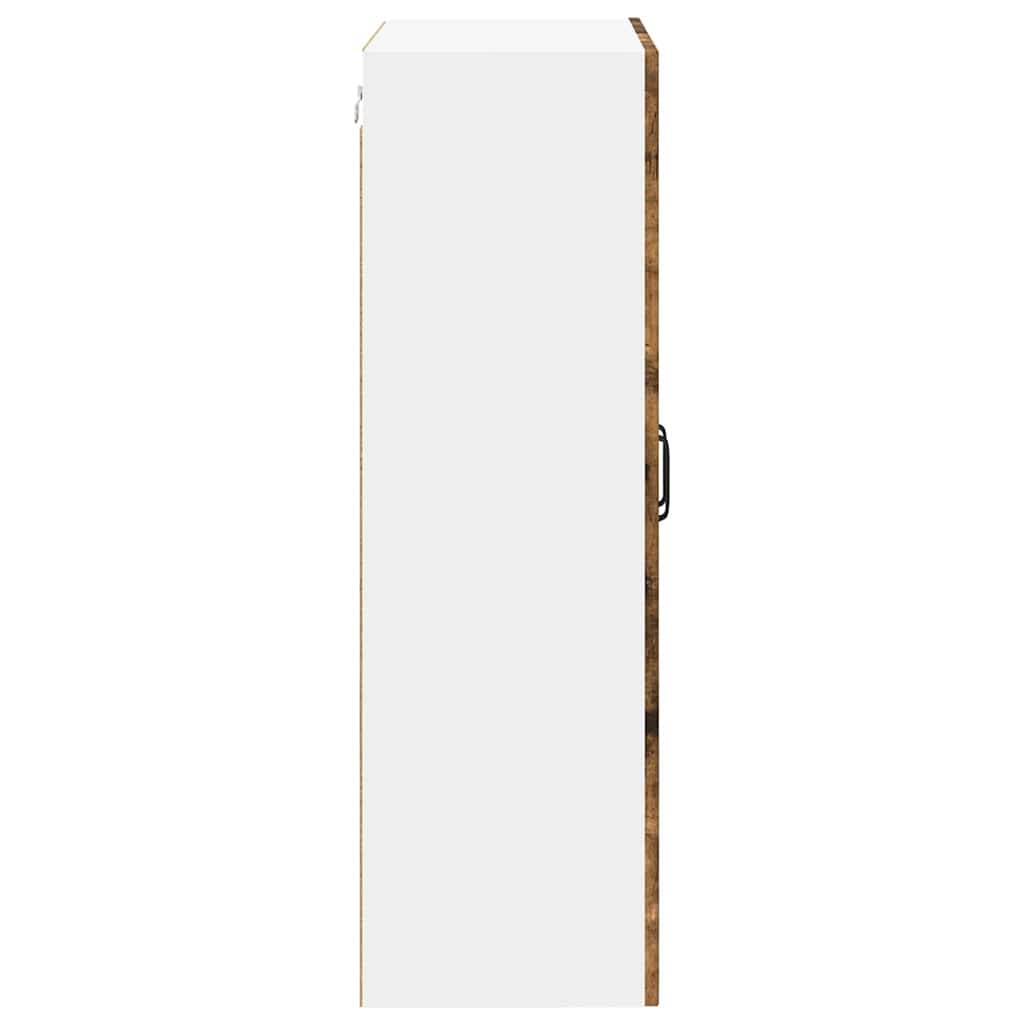 Küchenhängeschrank mit Regal Geräucherte Eiche 60 x 31 x 100 cm