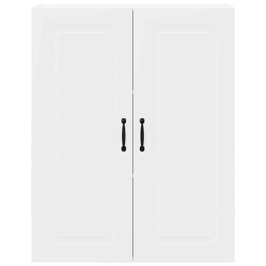 Küchenwandschrank mit Regal Weiß 80 x 31 x 100 cm Holzwerkstoff