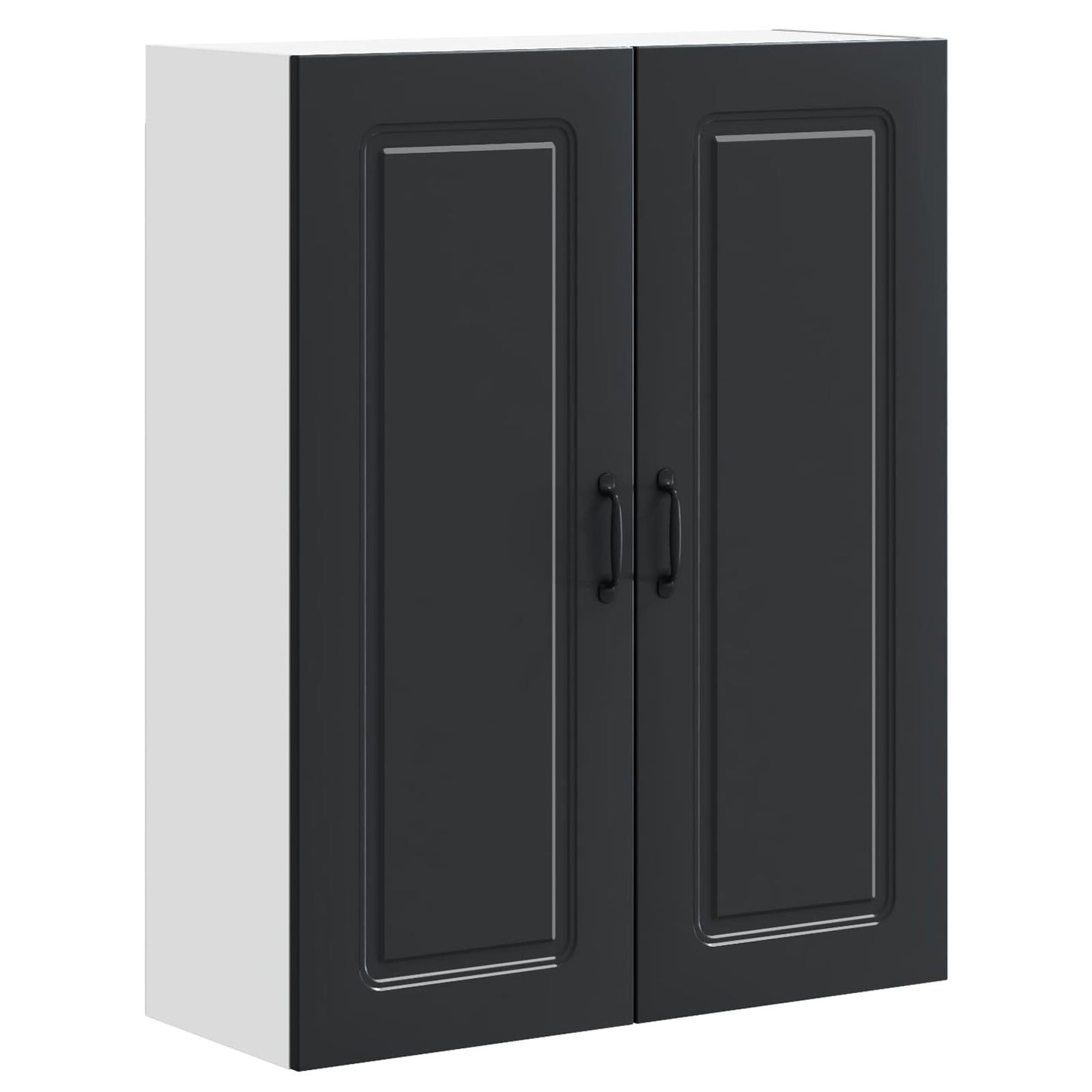 Geschirrspülerfront Kalmar Schwarz 80 x 31 x 100 cm
