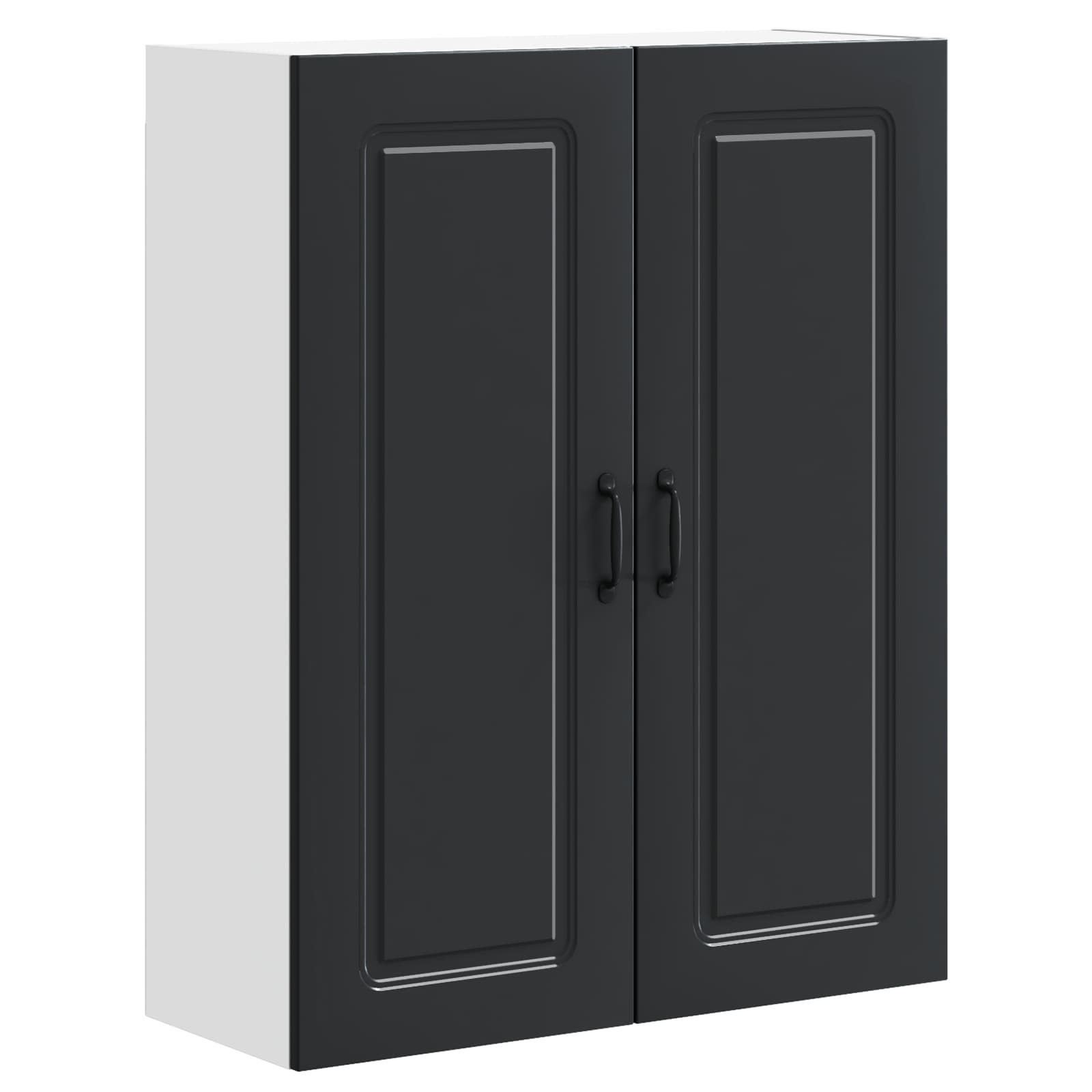 Geschirrspülerfront Kalmar Schwarz 80 x 31 x 100 cm