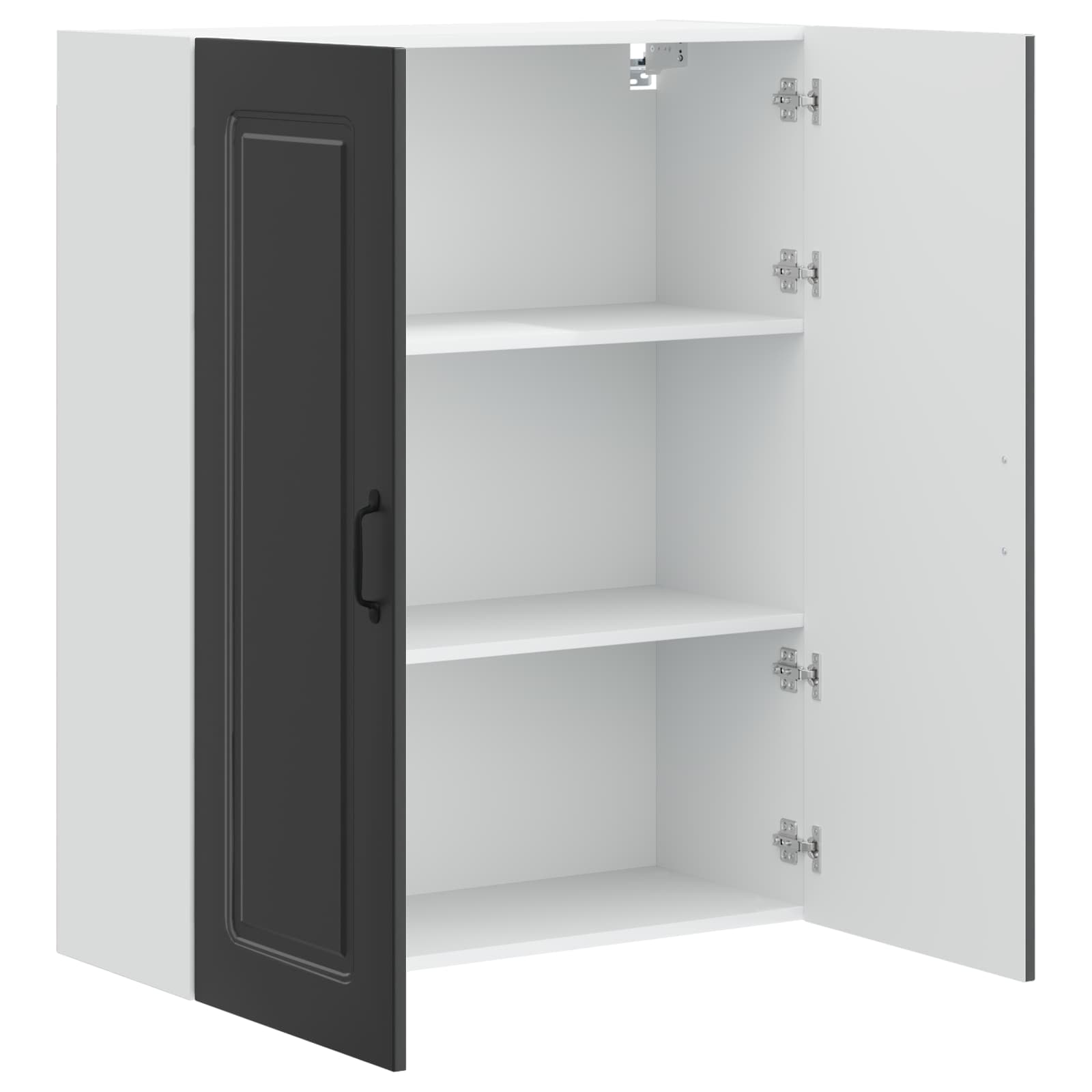 Geschirrspülerfront Kalmar Schwarz 80 x 31 x 100 cm