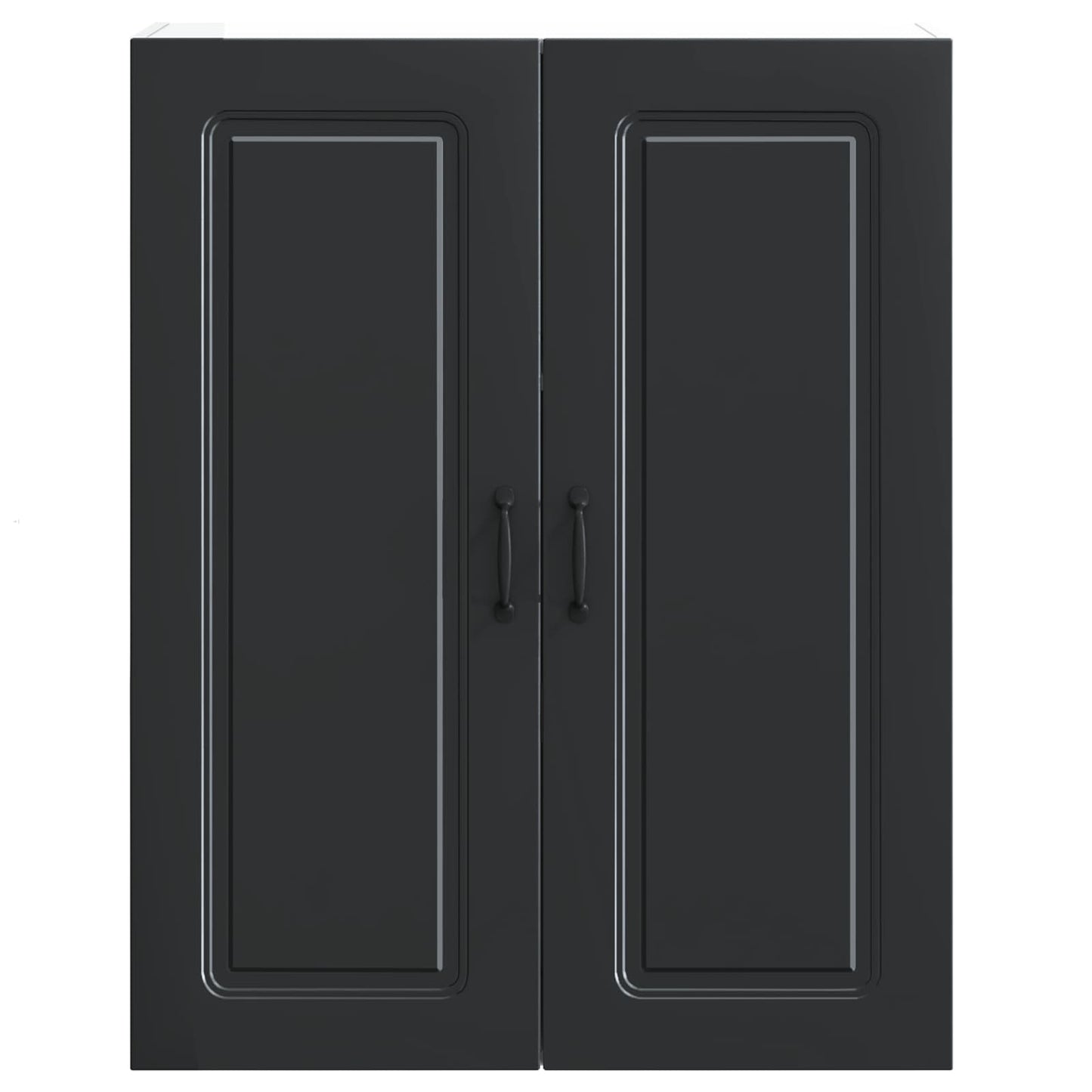 Geschirrspülerfront Kalmar Schwarz 80 x 31 x 100 cm