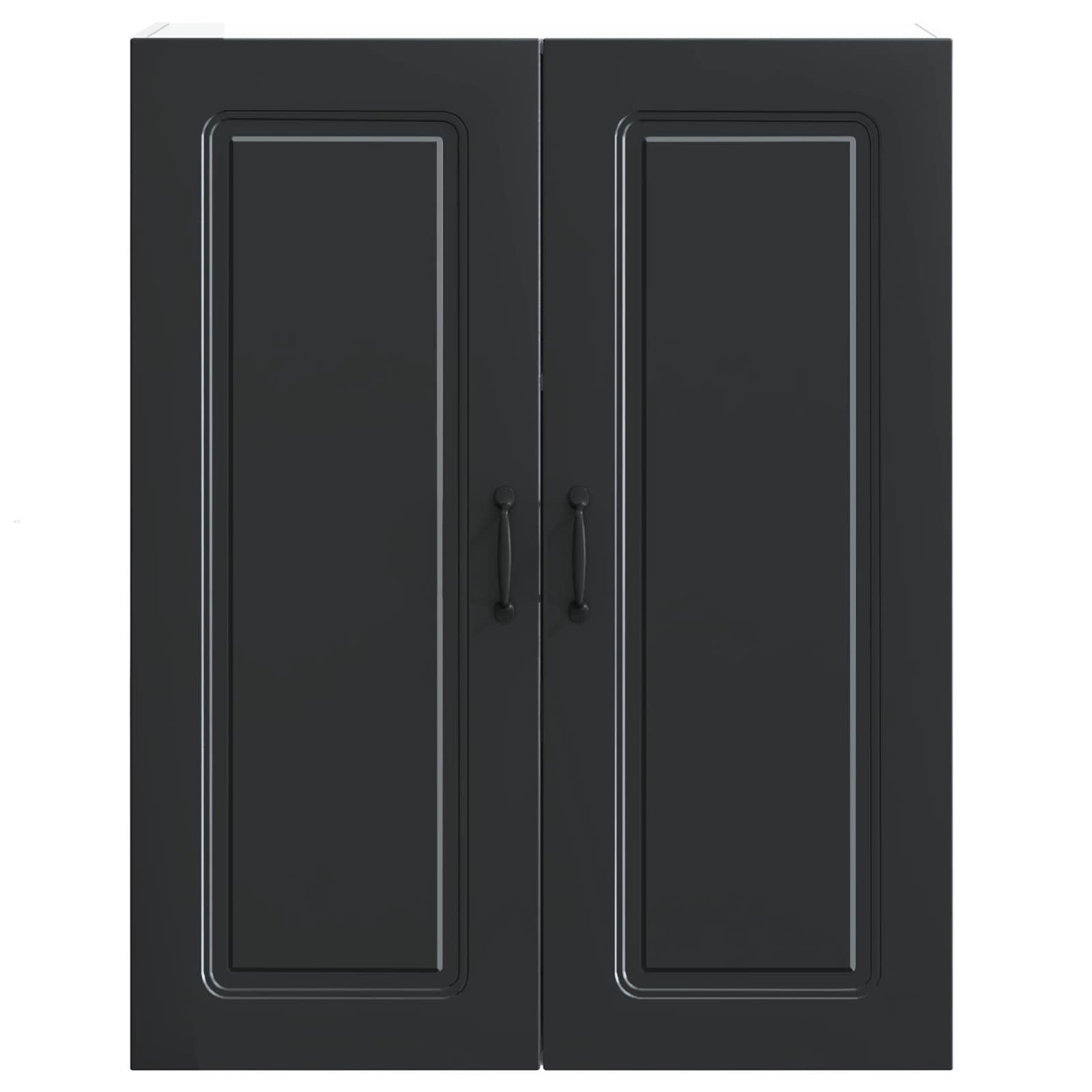 Geschirrspülerfront Kalmar Schwarz 80 x 31 x 100 cm