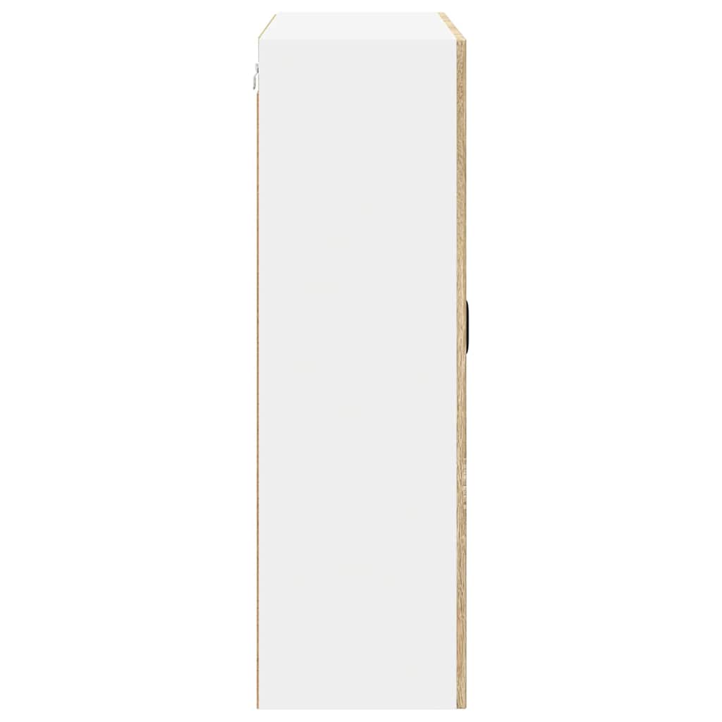 Küchenwandschrank Sonoma-Eiche 80 x 31 x 100 cm Holzwerkstoff