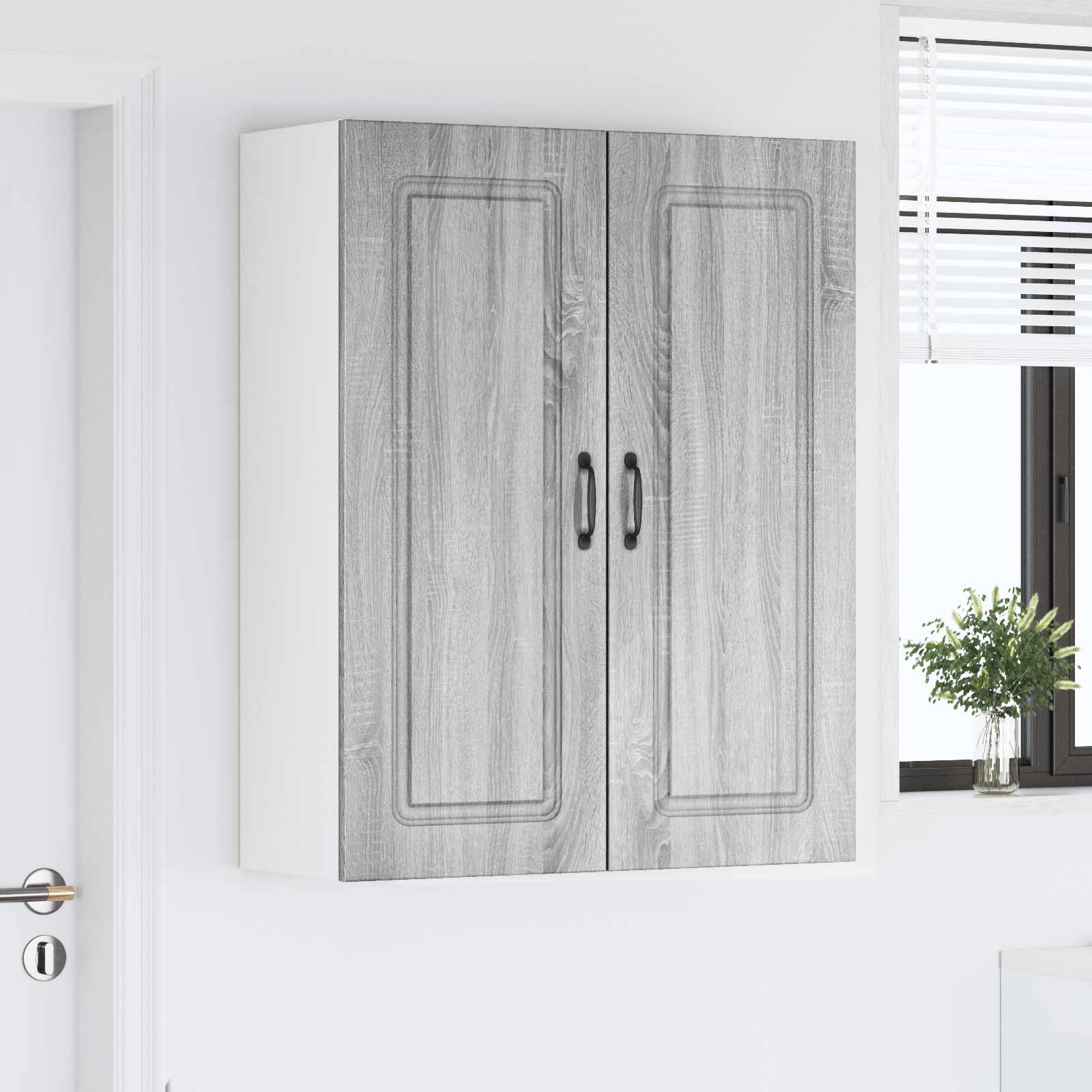 Geschirrspülerfront Kalmar Sonoma-Grau 80 x 31 x 100 cm